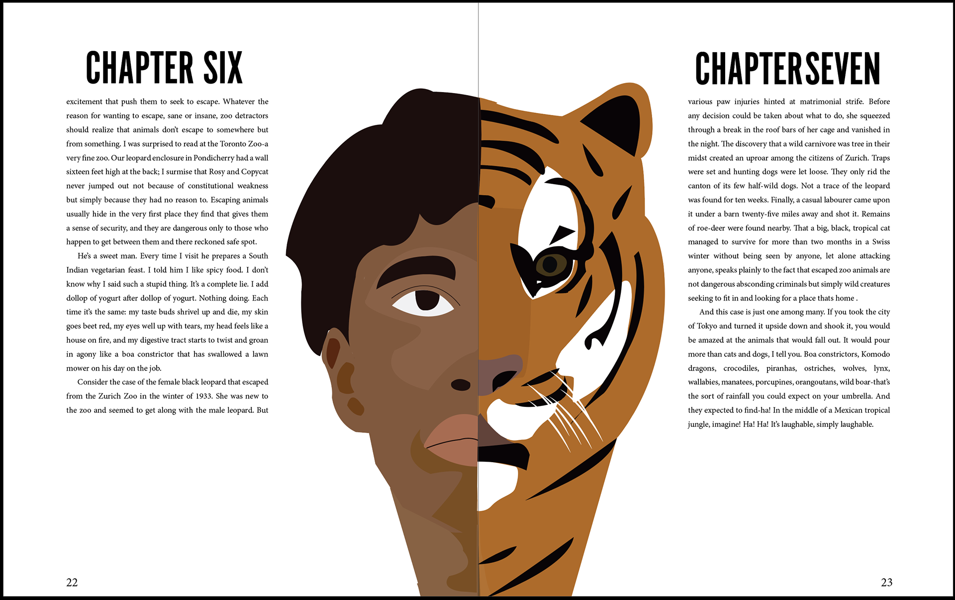 Life of Pi Book Illustrations
