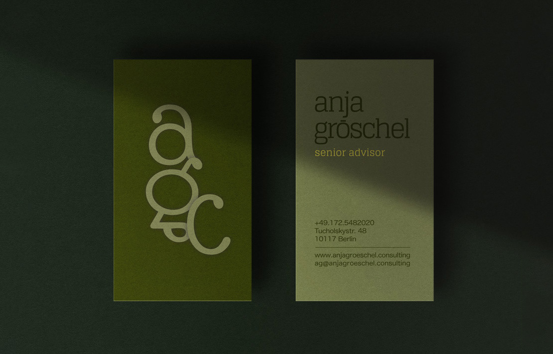 Branding Anja Gröschel Consulting von Claudia Siegert