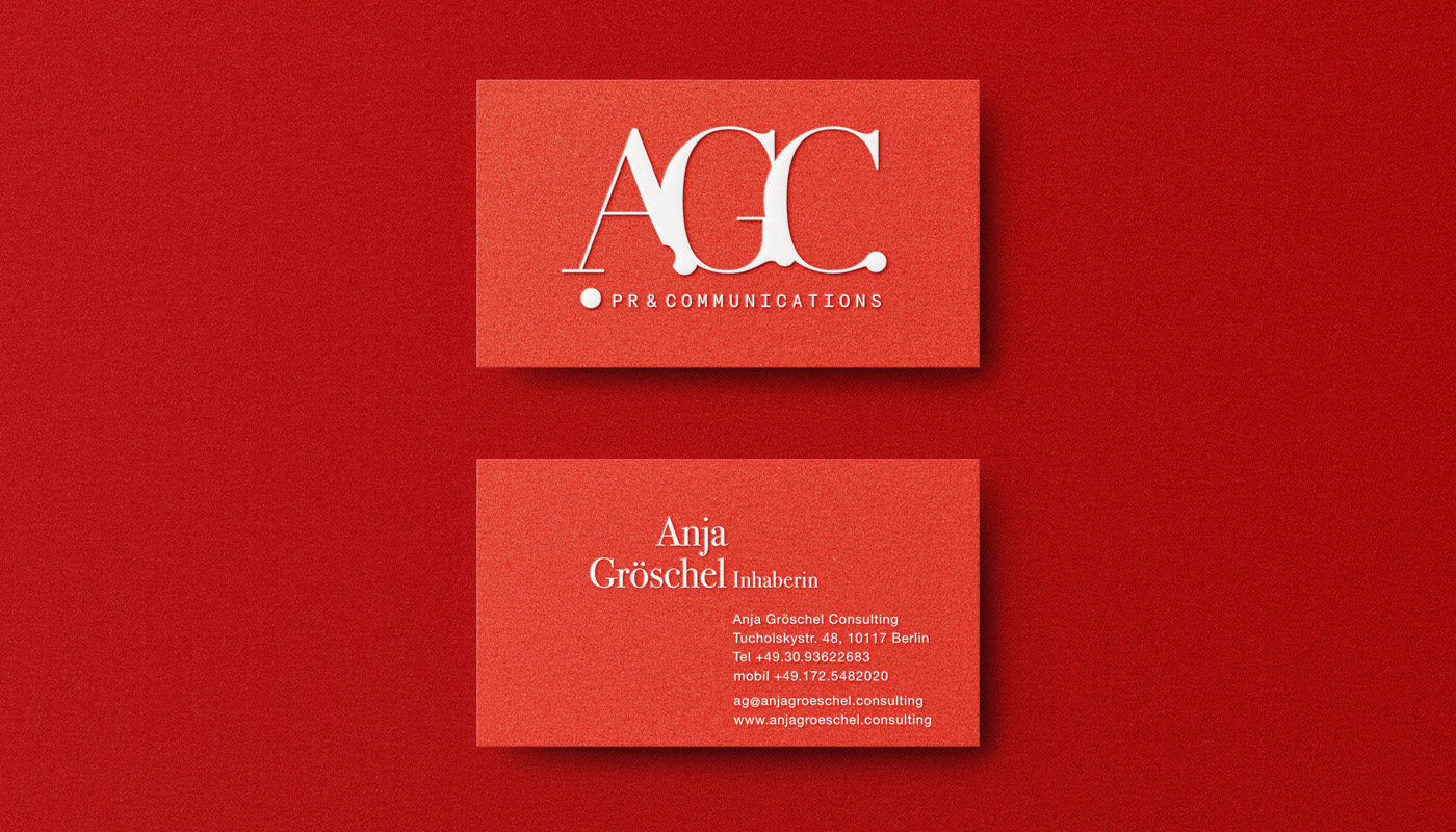 Branding Anja Gröschel Consulting von Claudia Siegert