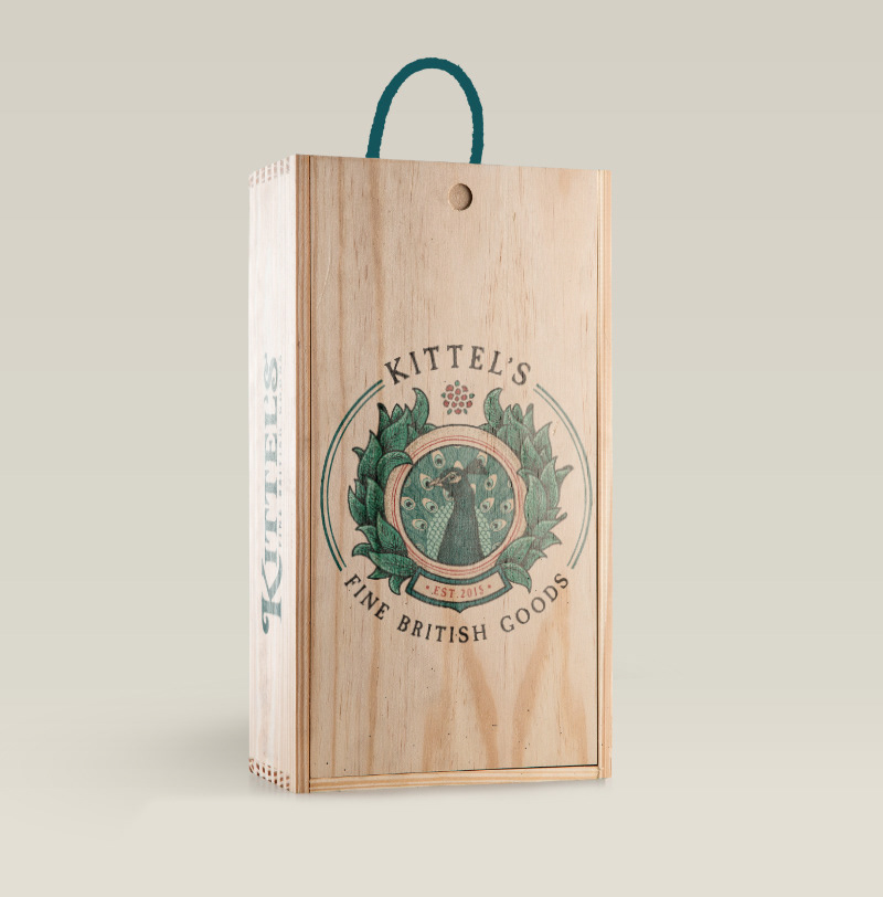 Branding für Kittels - Fine British Goods in Hamburg von Claudia Siegert