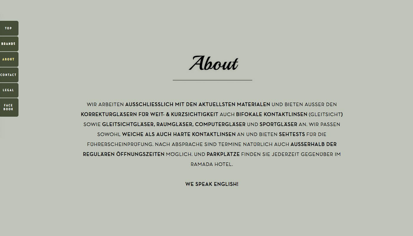 Webdesign für Christoph Mehlhase von Claudia Siegert