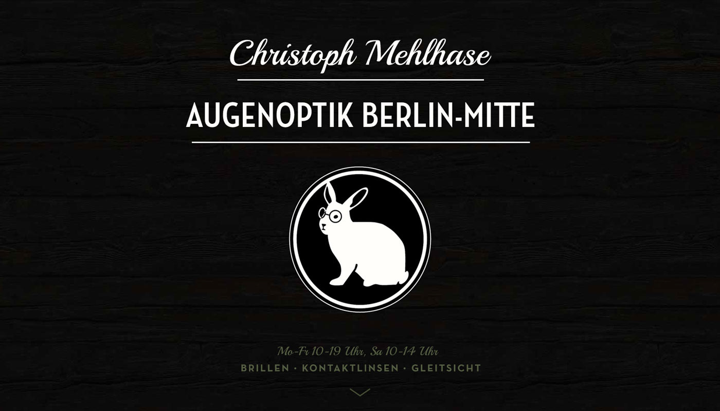 Webdesign für Christoph Mehlhase von Claudia Siegert