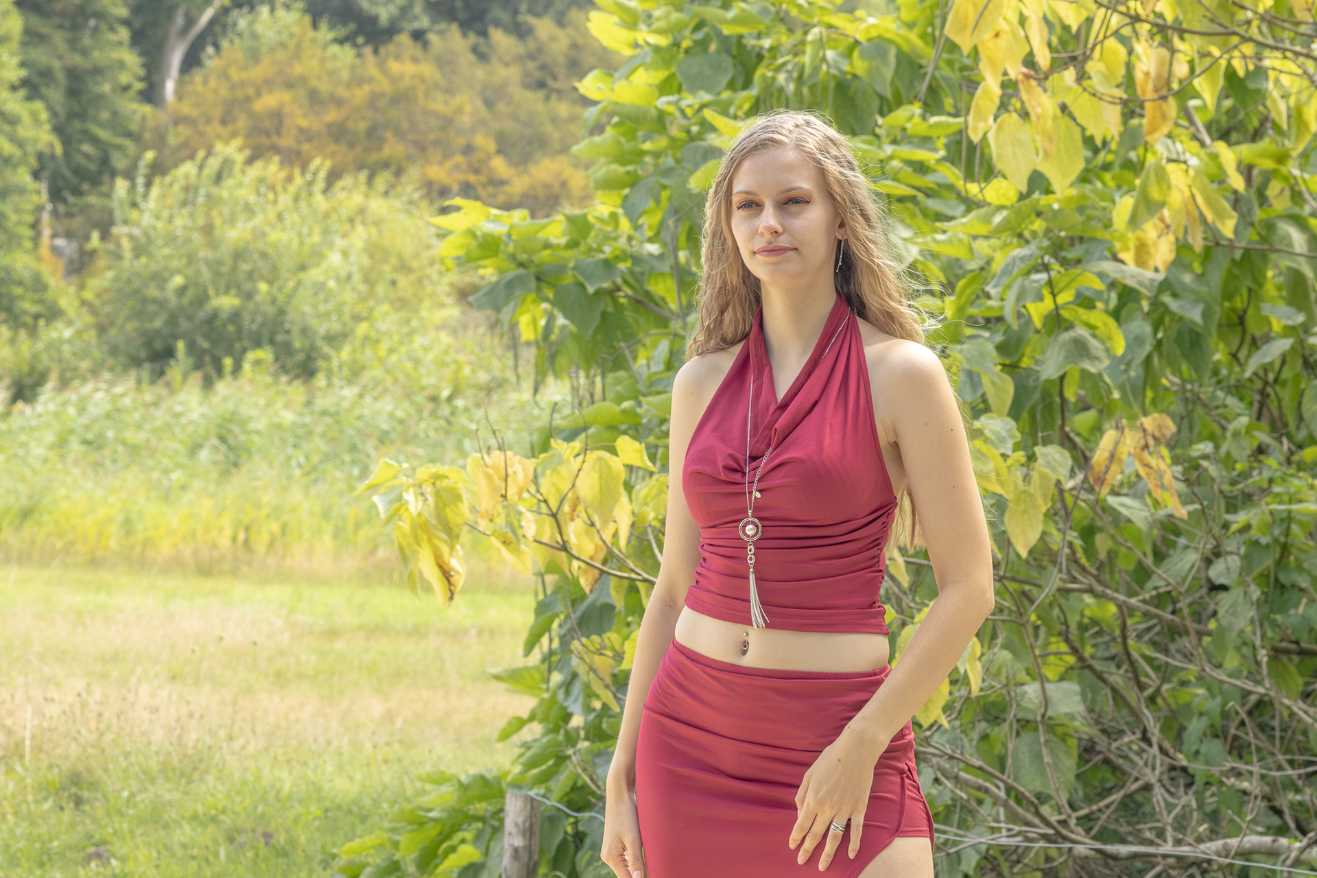 Portretshoot in de natuur – Kaitlyn in Vordenstein, Schoten