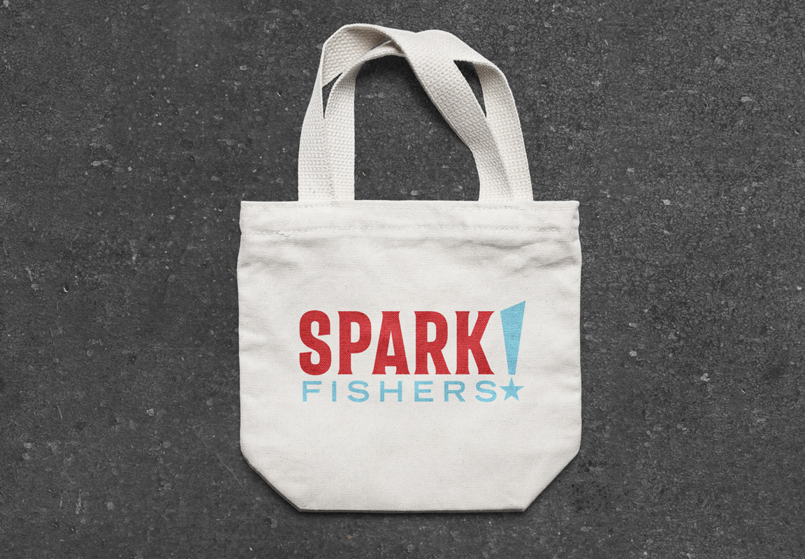 Spark!Fishers swag bag