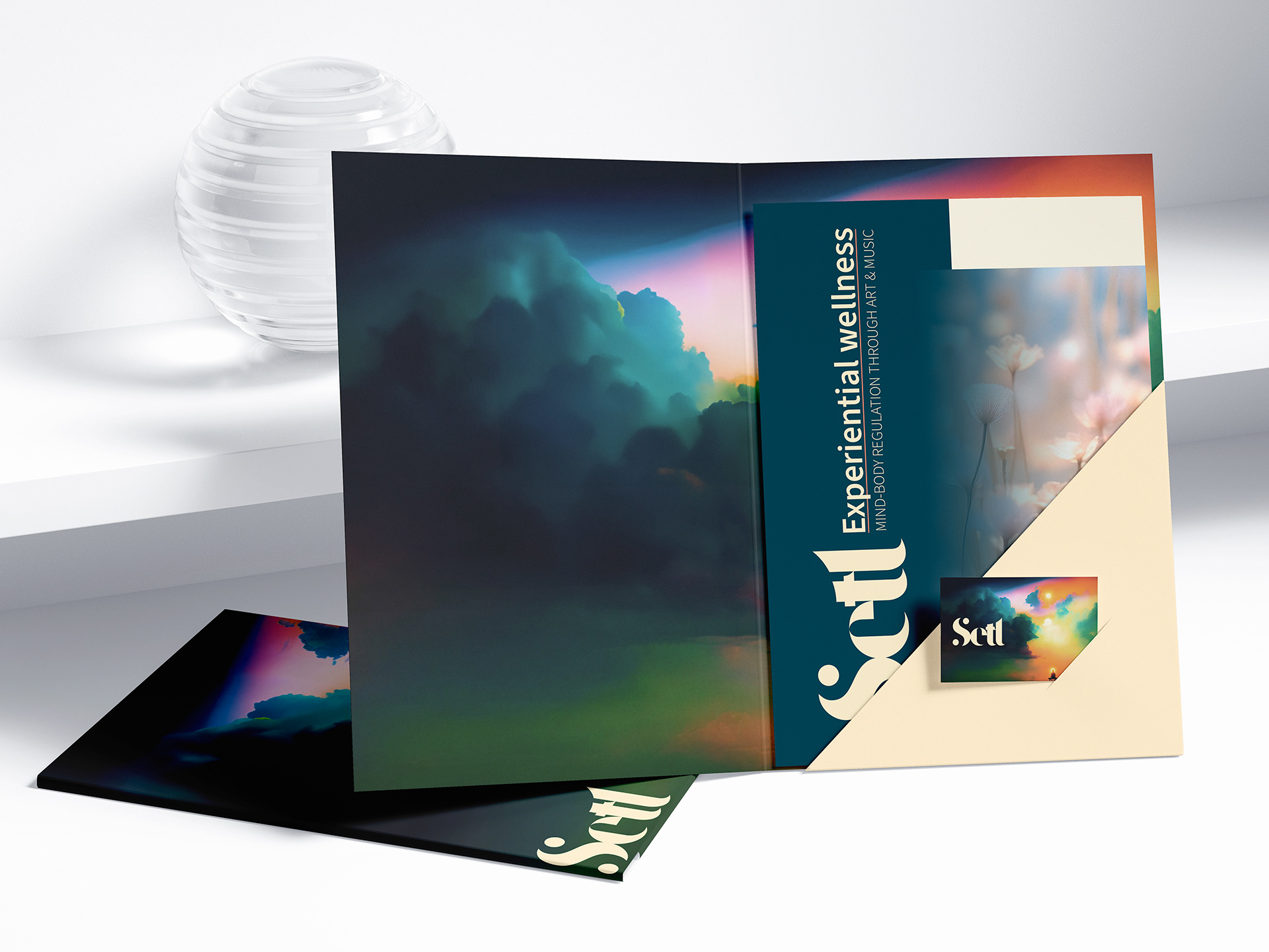 Brochure and folder
