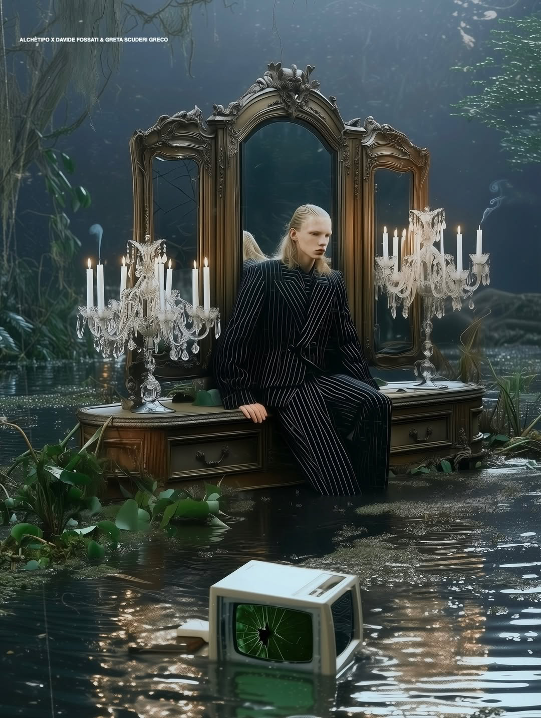 ALCHÈTIPO x Davide Fossati & Greta Scuderi Greco  Featured on Next Generation Magazine  Weave of Creation: where fashion meets AI Creativity evolves with technology as designers and digital artists blend human intuition, craftsmanship, and artificial intelligence. Each collaboration becomes a unique narrative, opening limitless possibilities for co-creation.  Credits Creative Director Tiny Idols for Figurae Studio Creative Producer Martina Ghia Creative Support Farnaz Farpour / Alessia Succi /Anna Marchioro