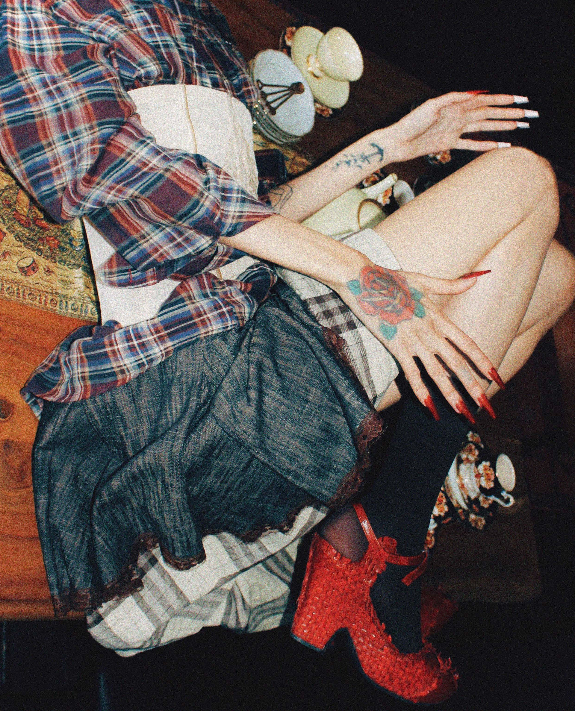 "Don't spill the tea" Art direction, Styling, Photography and Mua Greta Scuderi Greco Model Renda