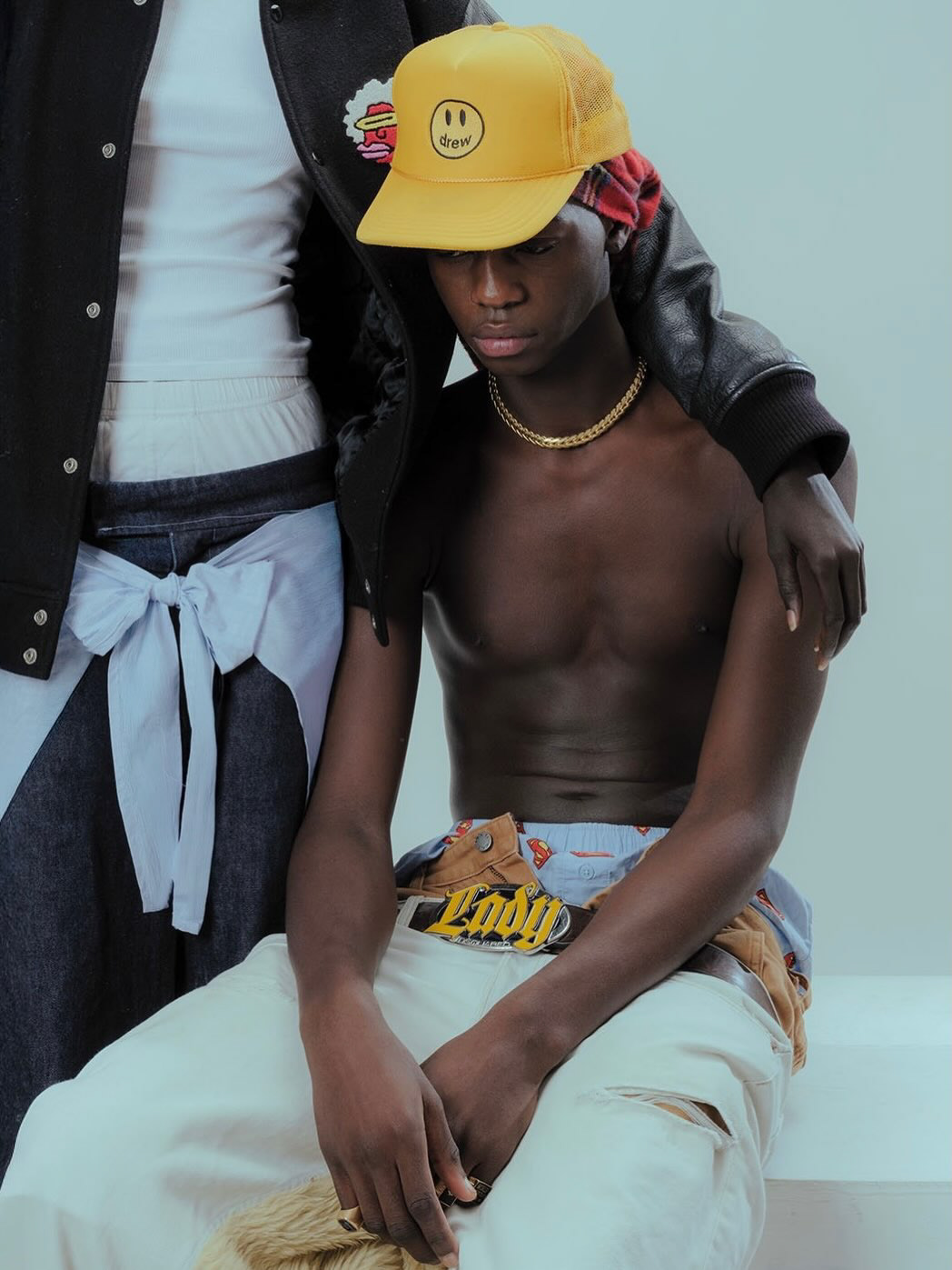 "Fast rituals" Art Direction & Styling Greta Scuderi Greco Photographer Pasquale Rosa Make-up Artist Giorgia Gervasio Model Salifi & Wek Assistant Styling Chiara Pallastrelli 