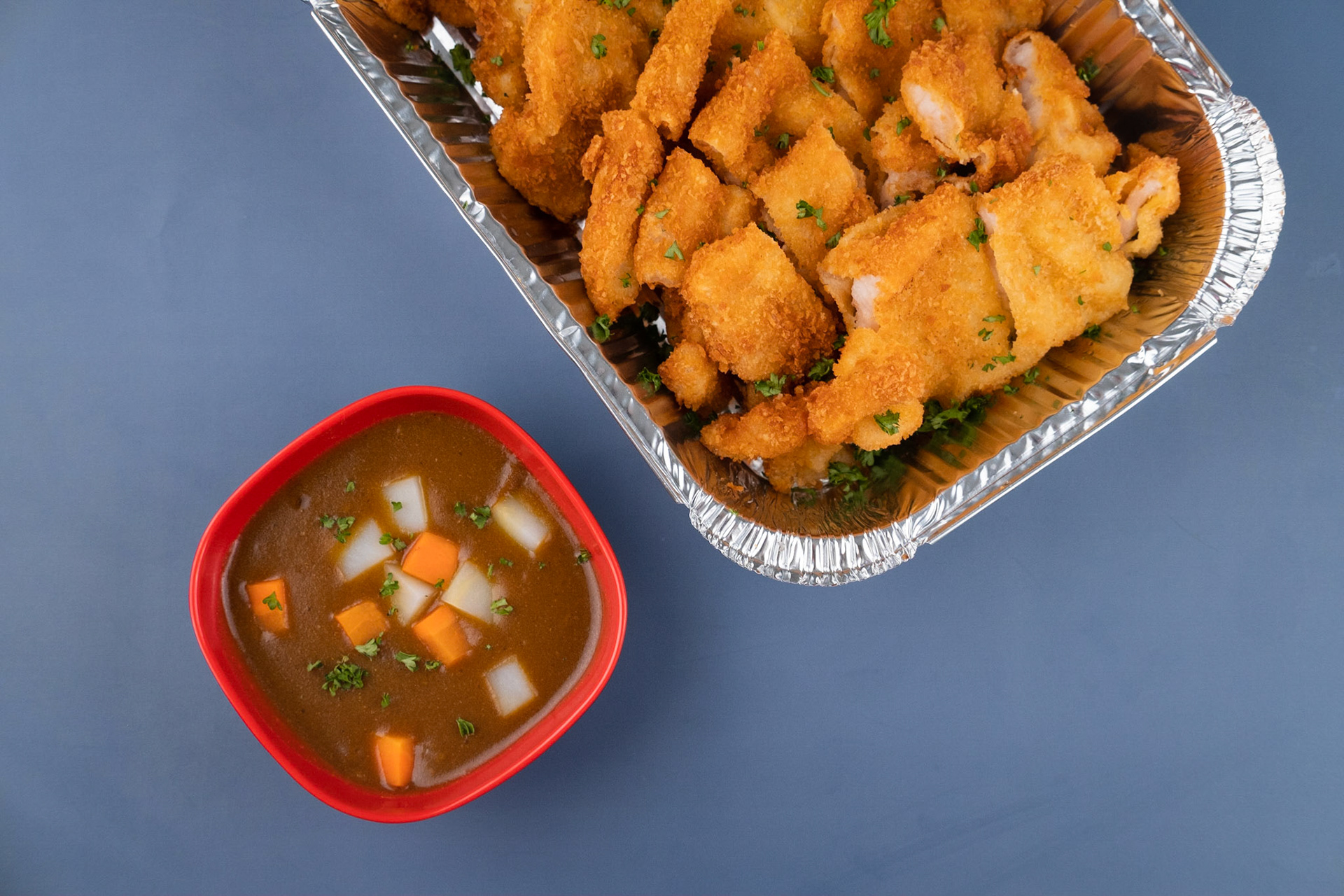 Chicken Katsu Curry Party Tray