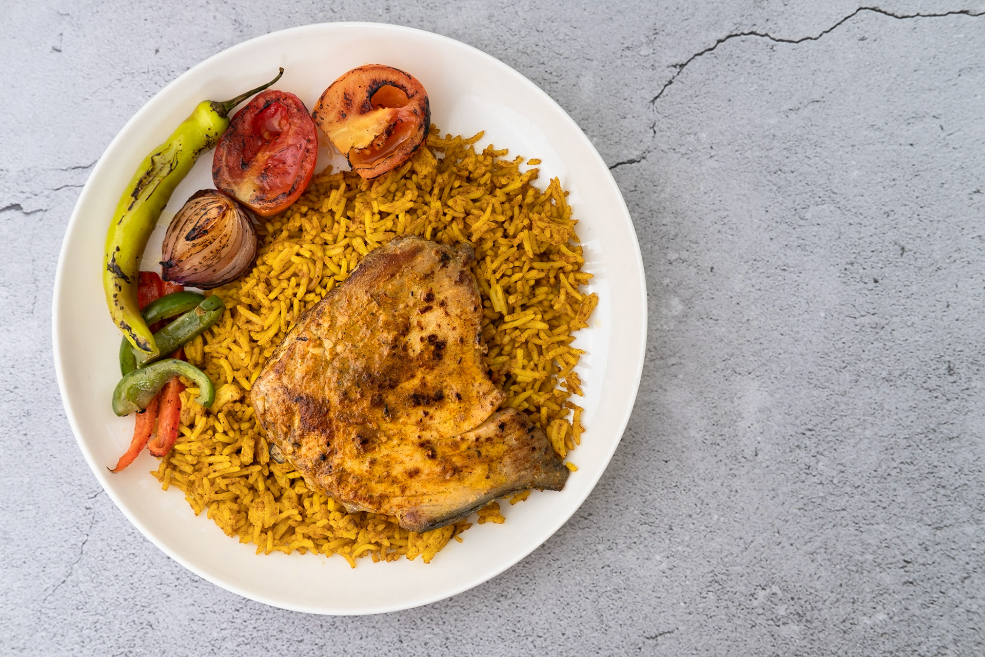 Grilled Tuna Mediterranean-style