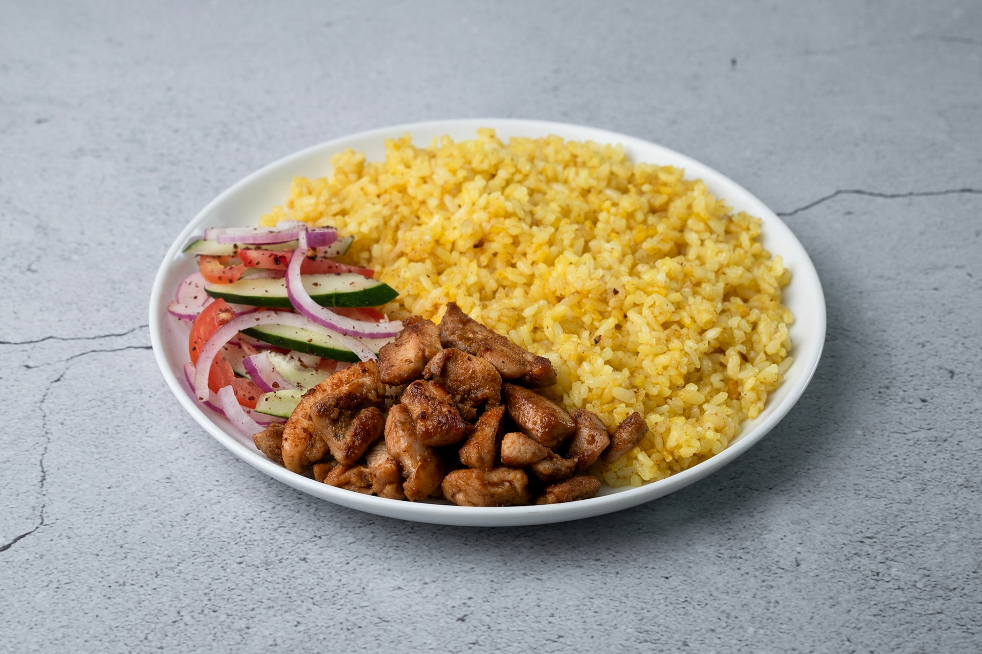 Chicken Shawarma with Rice