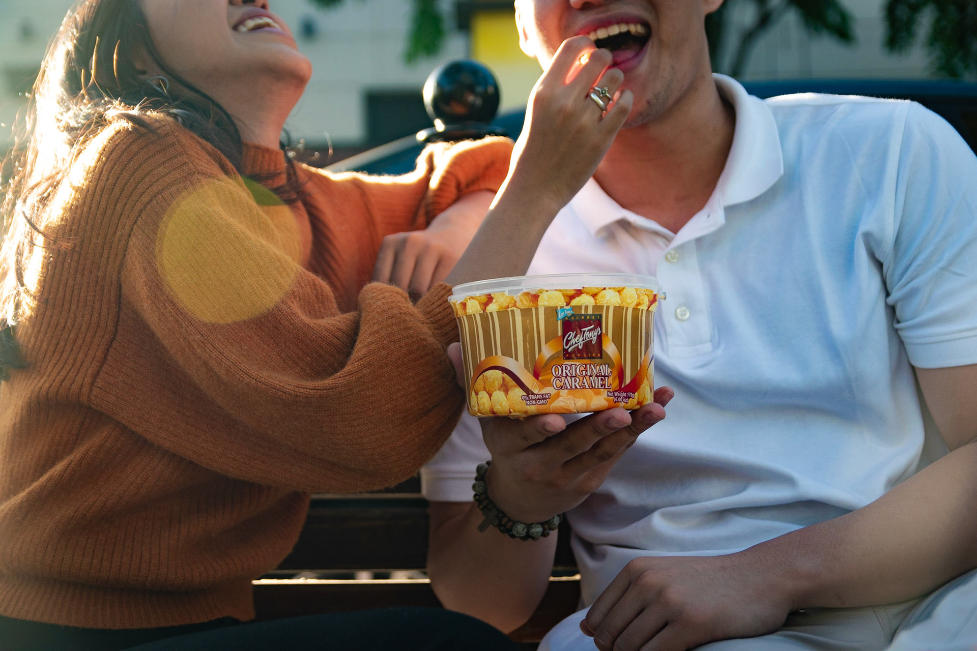 Popcorns are meant to be shared with your loved ones (1).