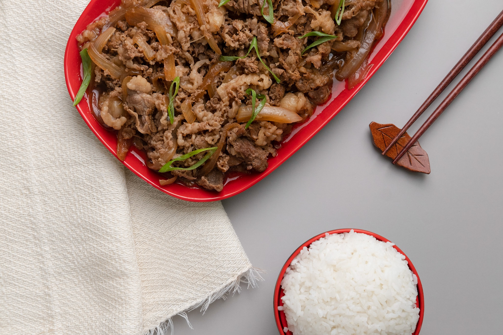 Beef Gyudon Party Tray