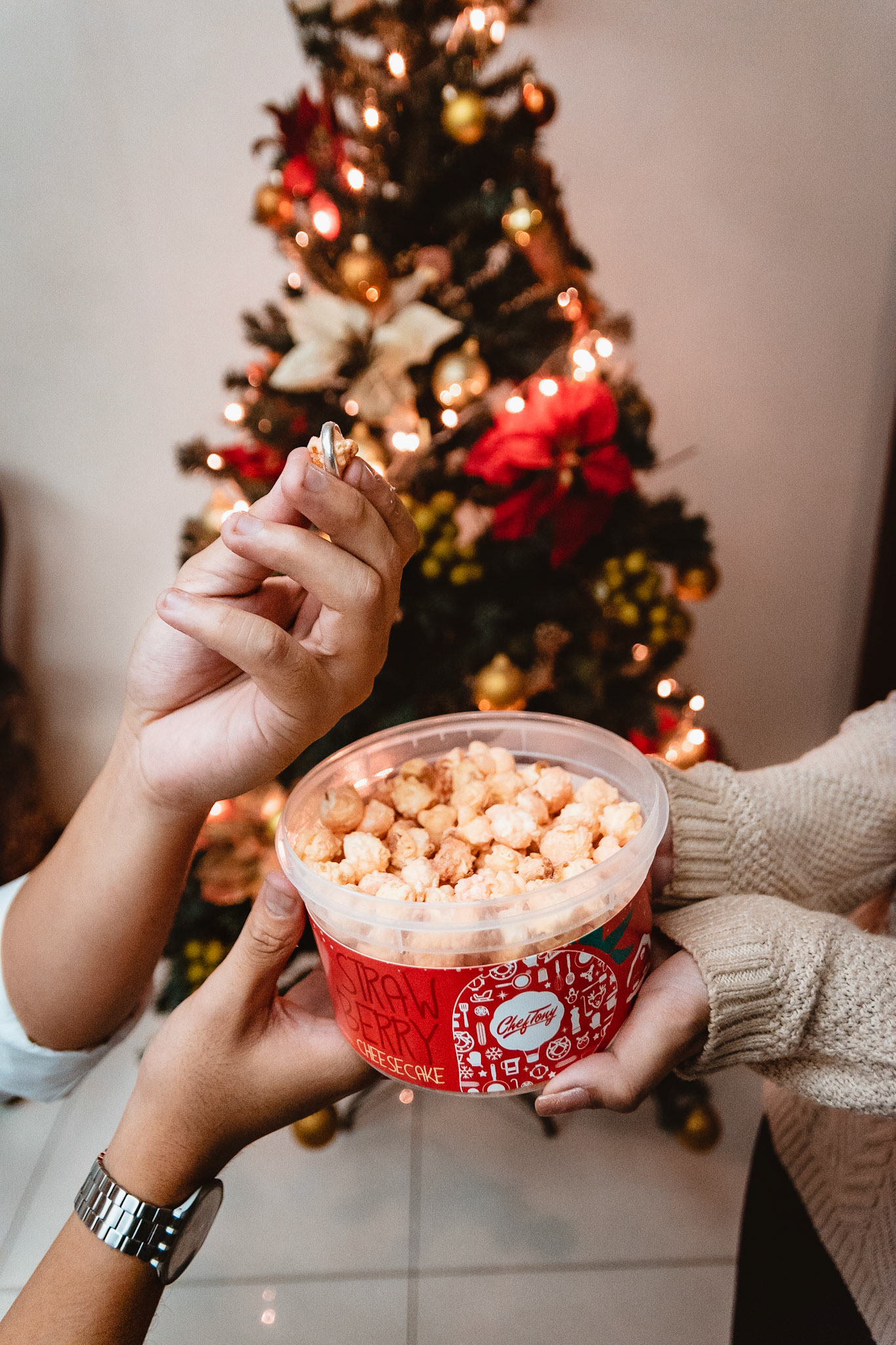 Popcorns can also be for a Merry Christmas too!