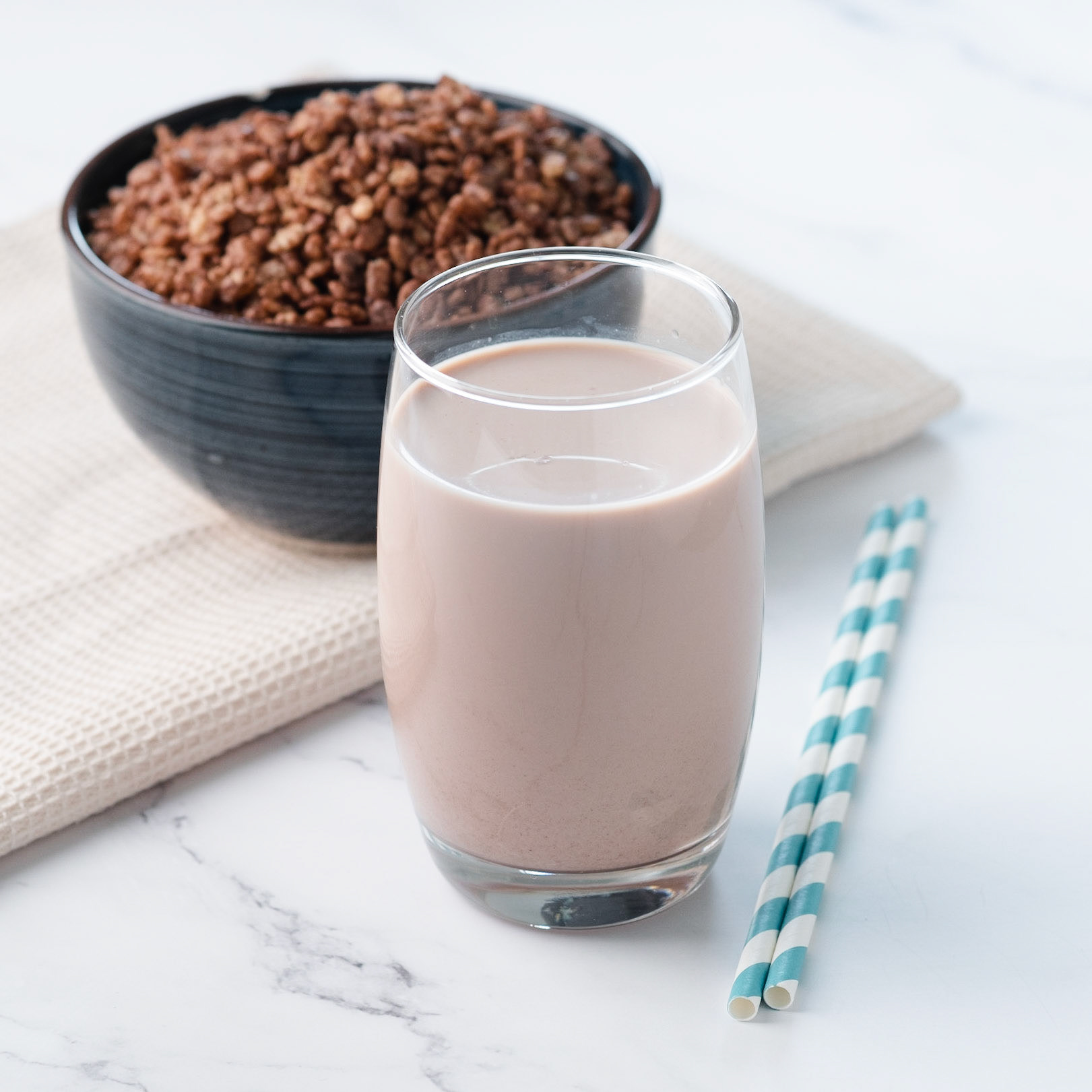 Choco Corn Flake Cereal Milk