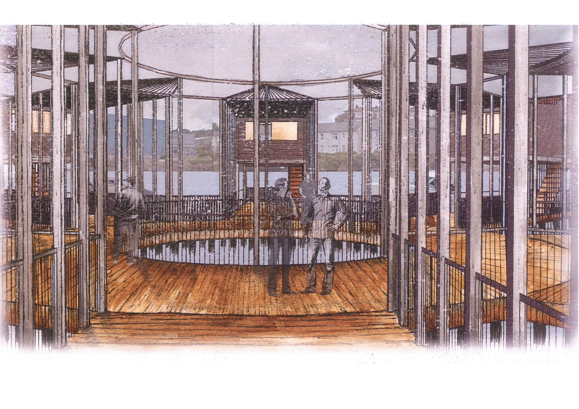 Central workshop space