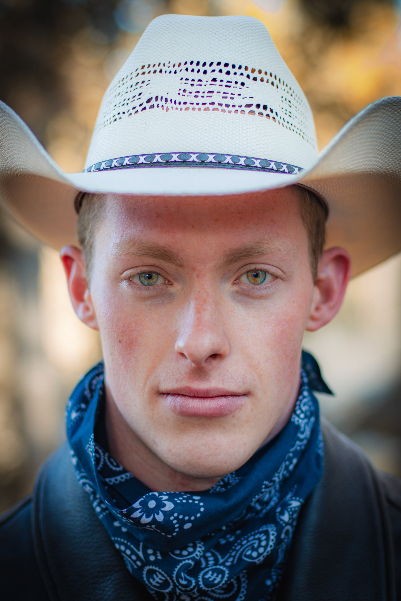 Cameron Turf poses for a portrait at Happy Jack Trail in Laramie, WY, Saturday, May 6, 2023. Turf recreates his high school senior photos as he prepares to graduate from college with a degree in Chemical Engineering.