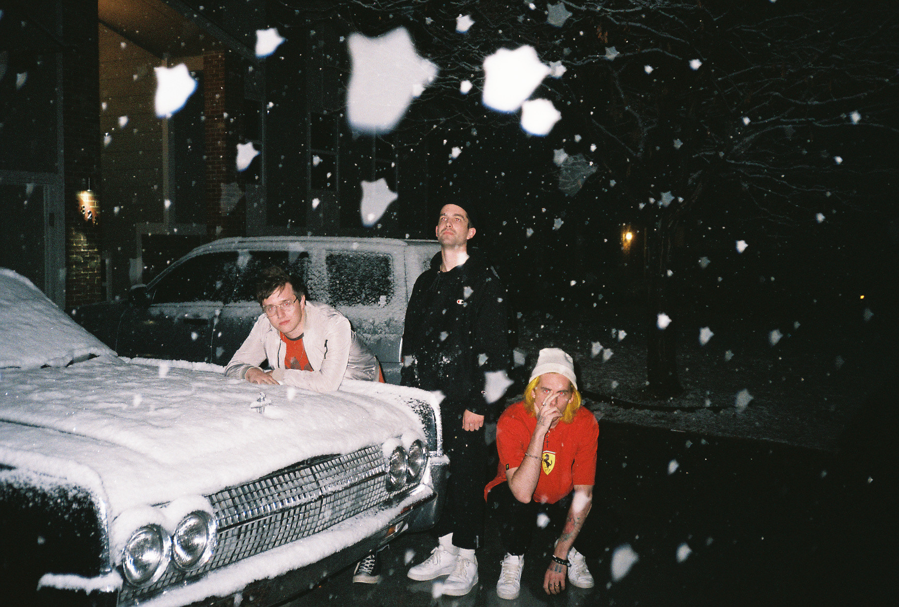 Milkk at their Colorado house show on October 30, 2018