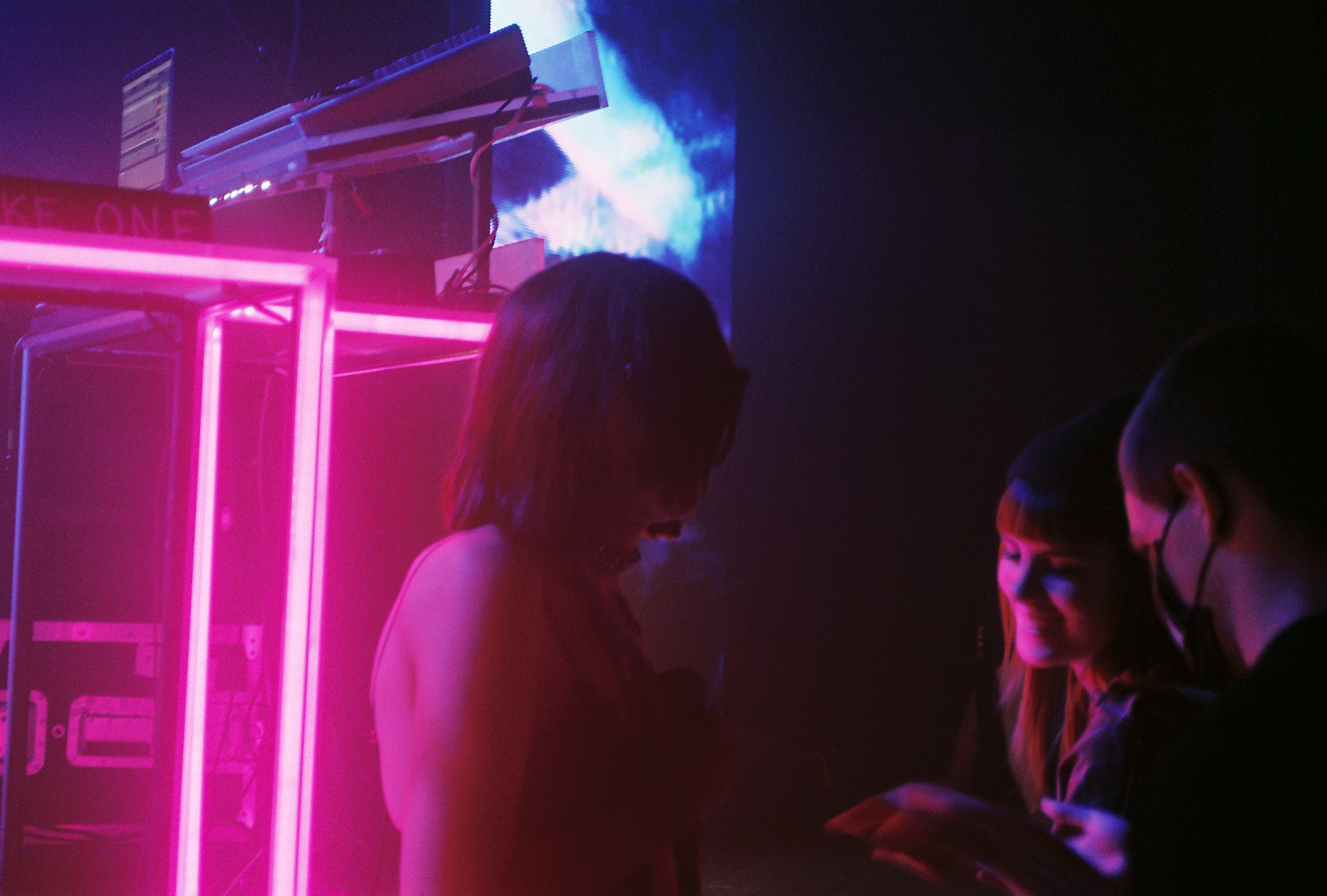 Elohim opening for The Glitch Mob in 2018