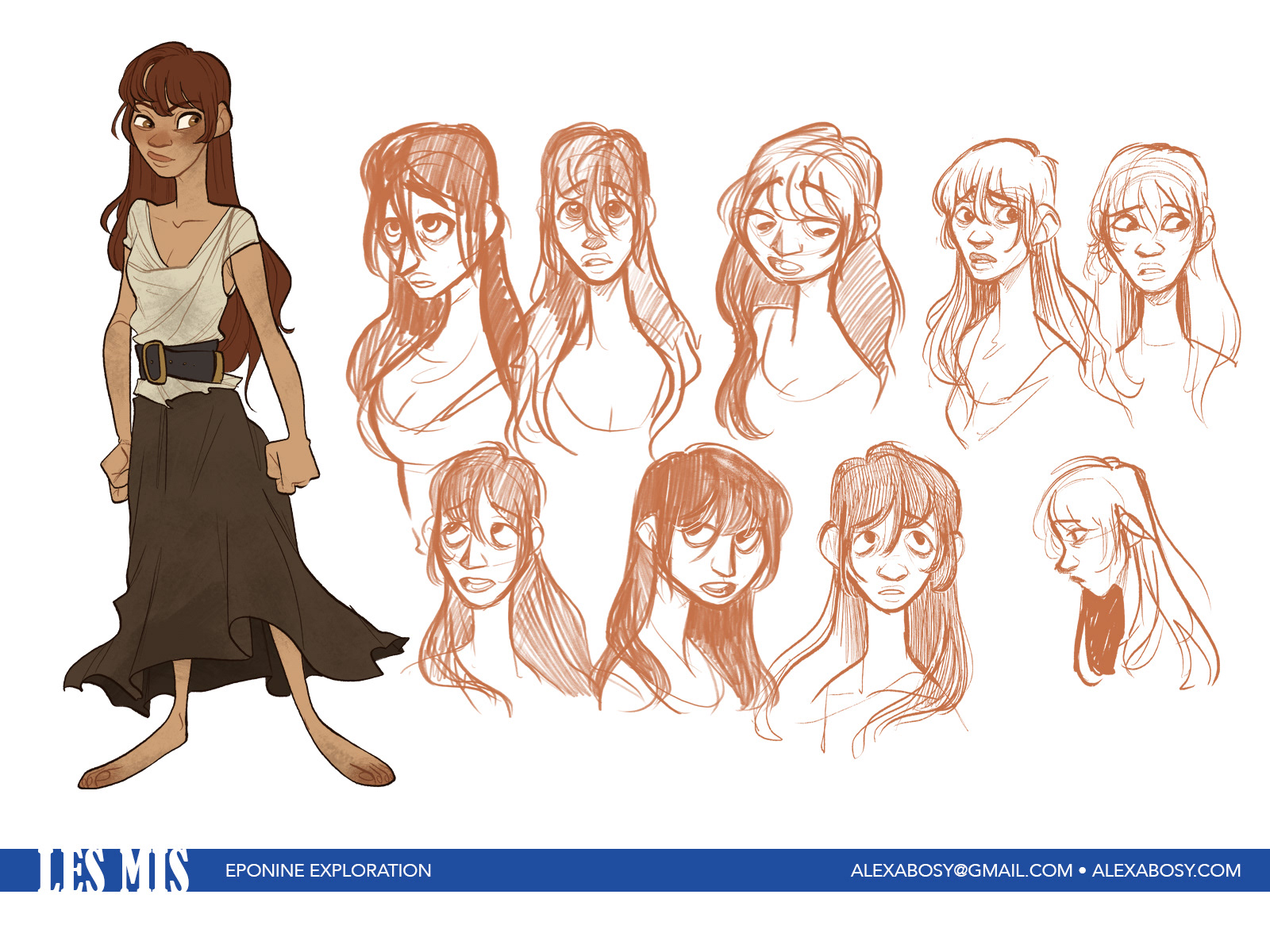 Alexa Bosy - Character Design