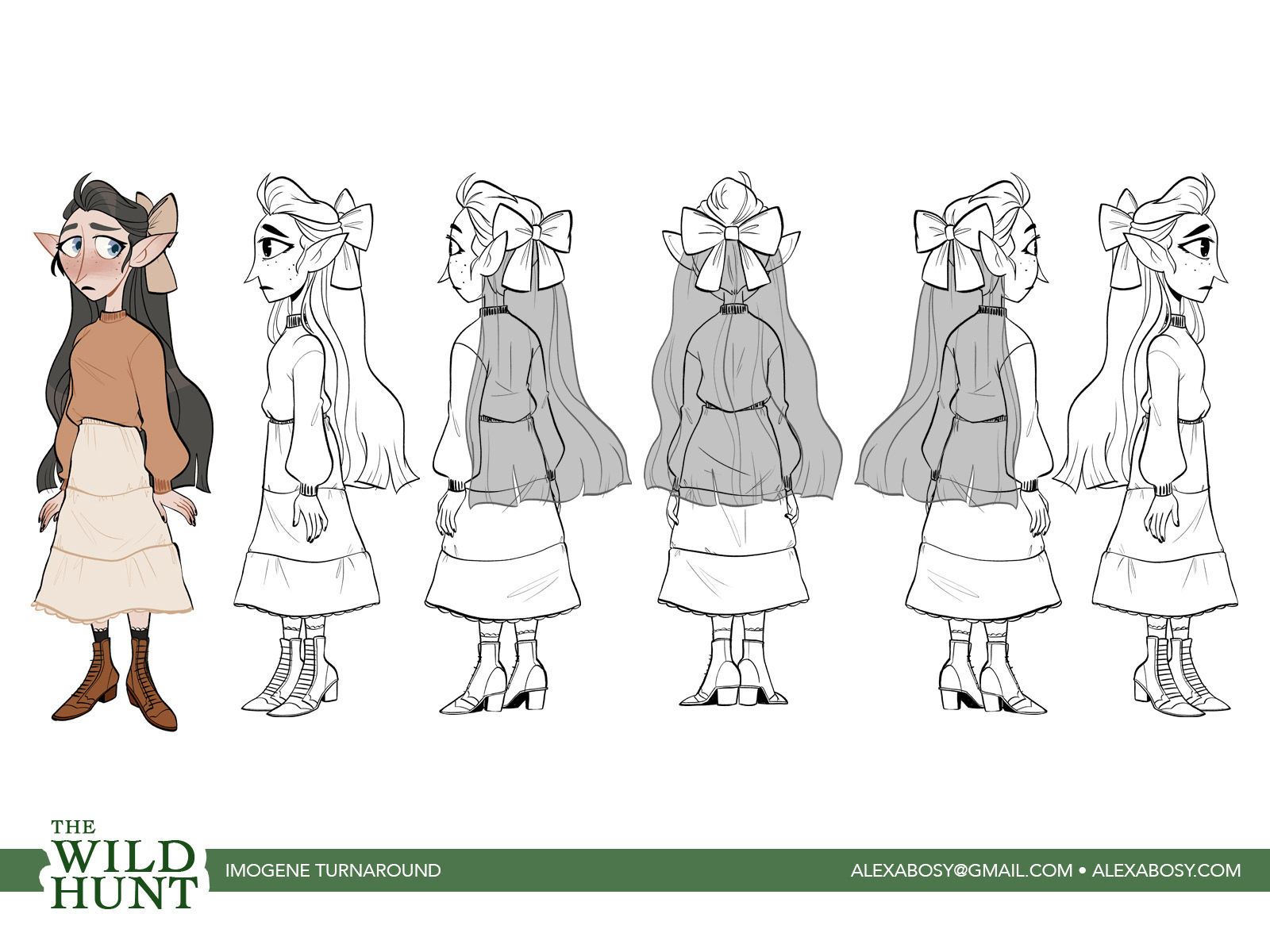 Alexa Bosy - Character Design