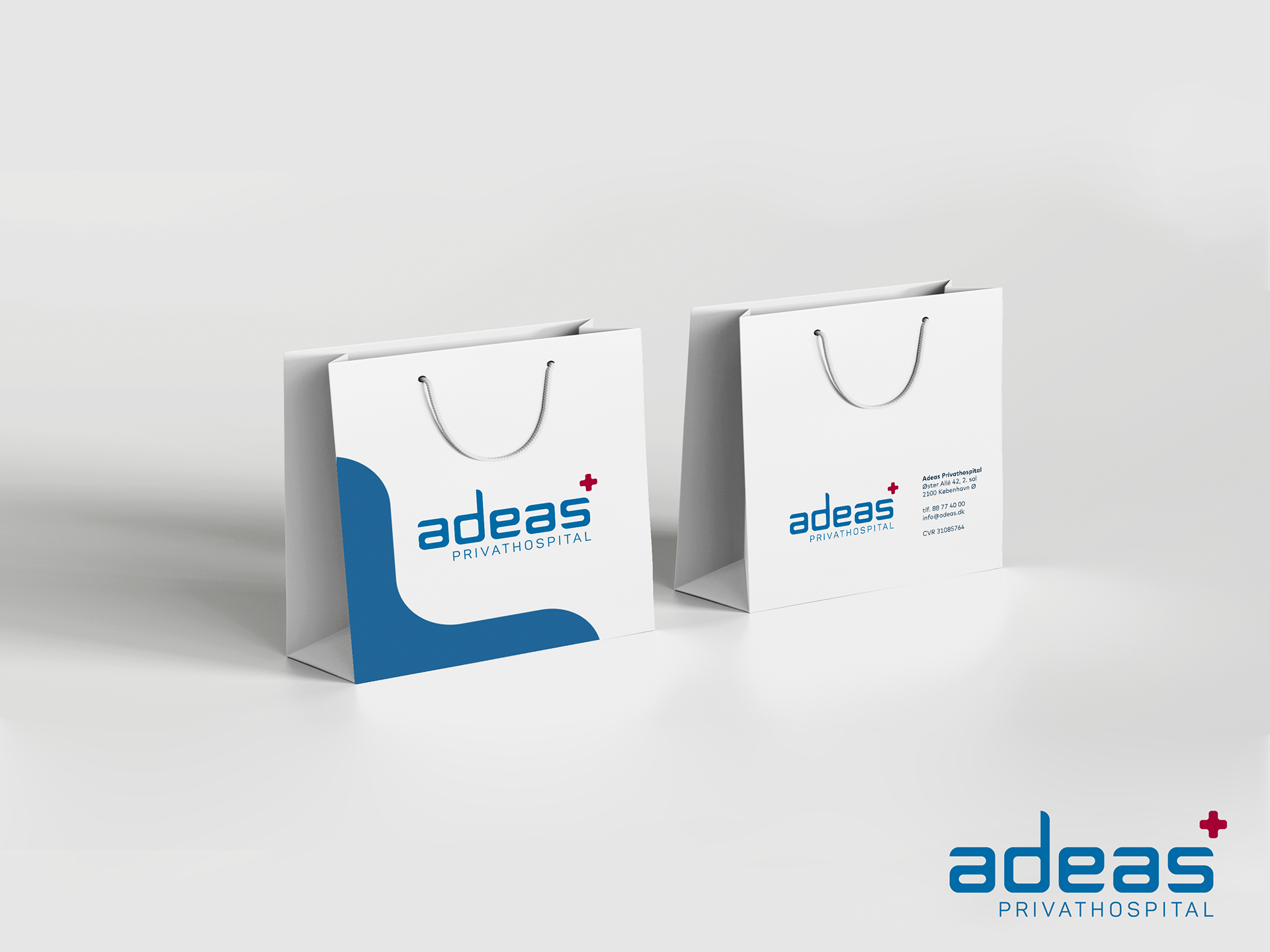 Emballage design Mock-up Adeas Poser