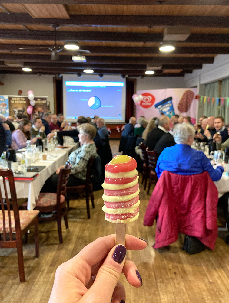 Salgskonference tasting