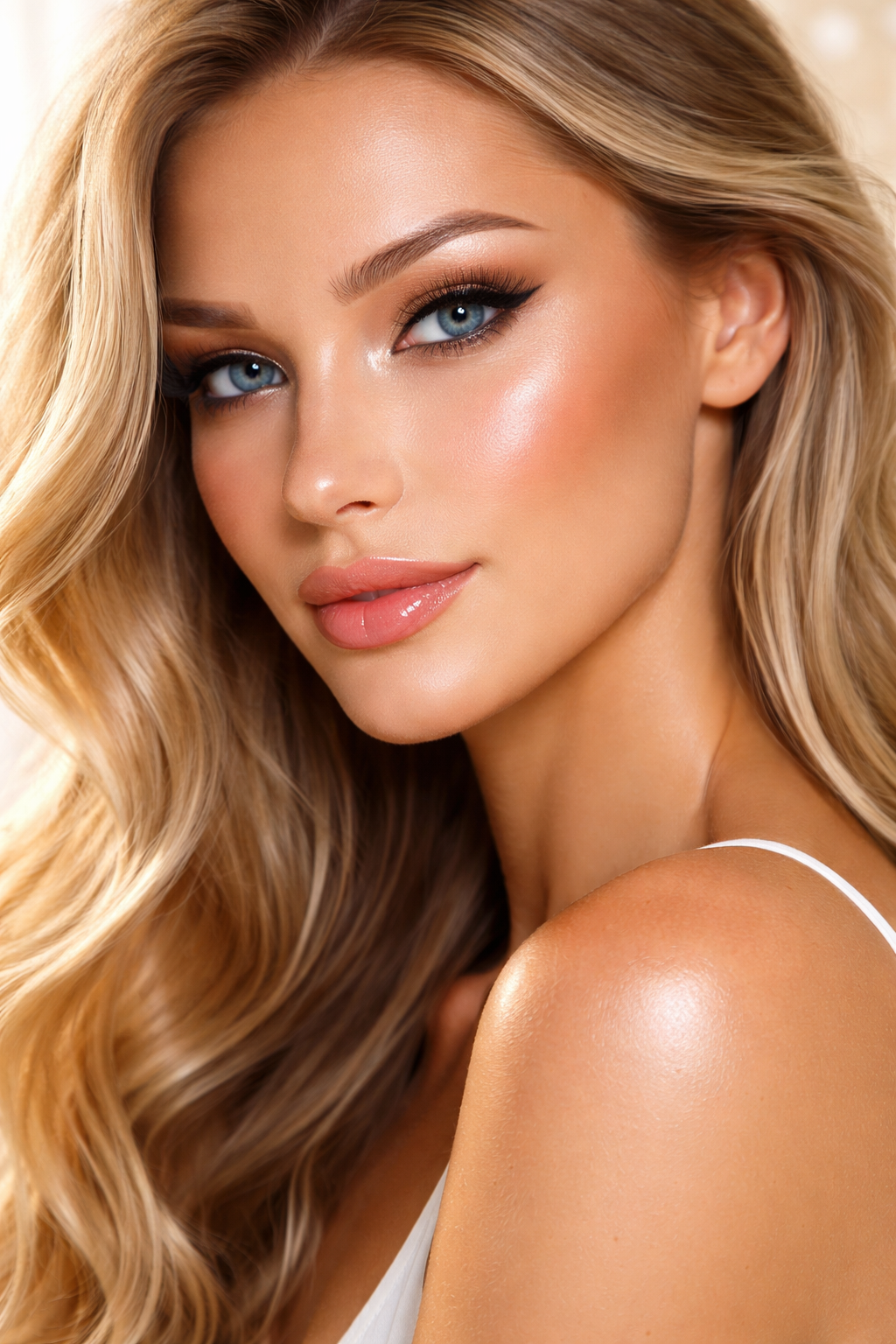 AI Generated Image for a beauty commercial