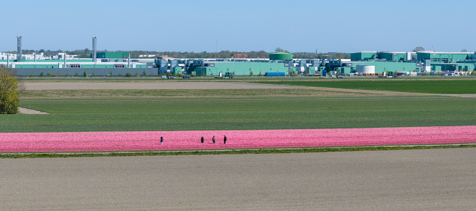 Microsoft data center Agriport Middenmeer, Noord-Holland. OTO: ROBBERT FRANK HAGENS / ANP