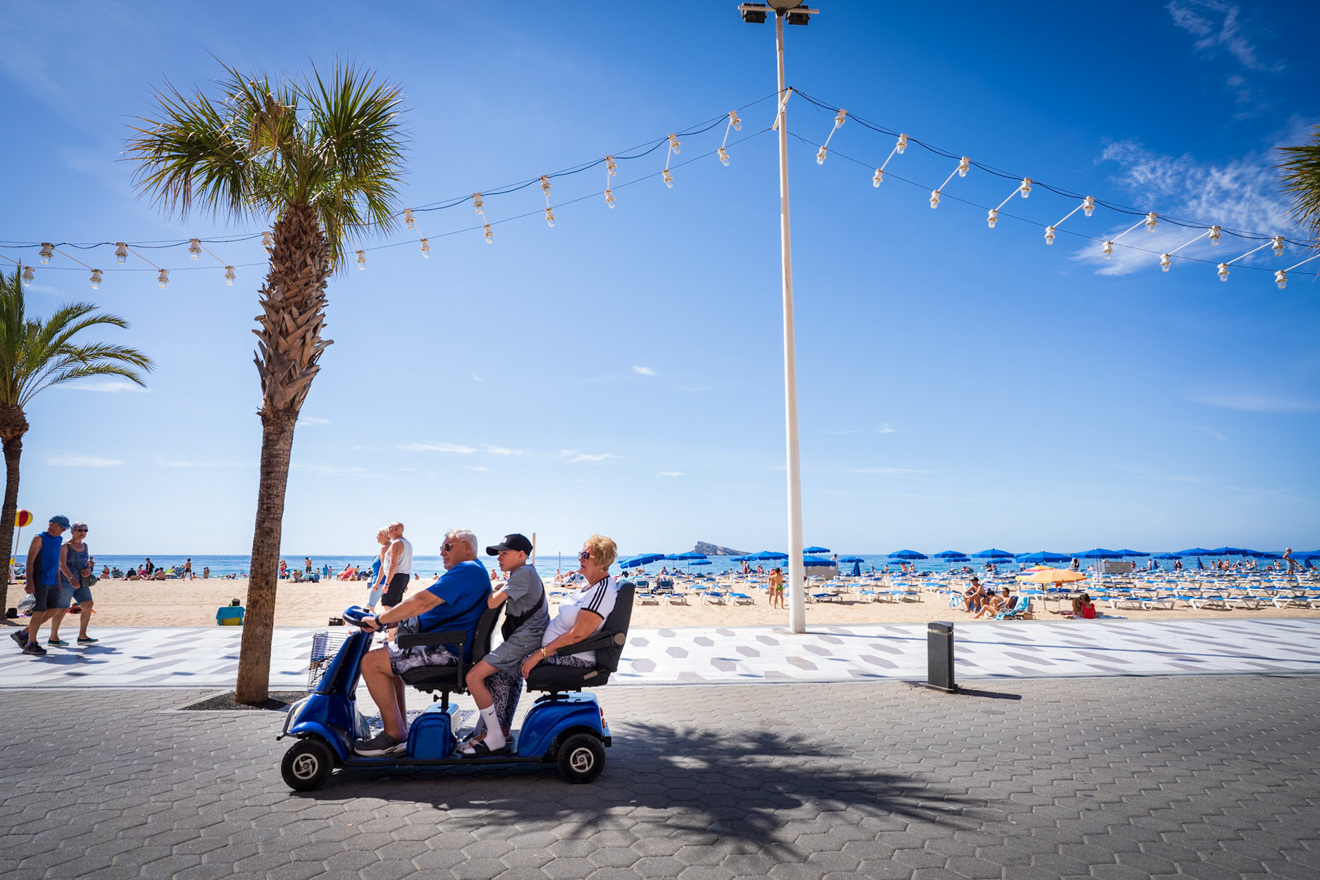 Veel Nederlanders overwinteren in Benidorm, Spanje Foto: ANP / Hollandse Hoogte / Robbert Frank HagensBenidorm serie bestaat uit 55 verschillende foto’s