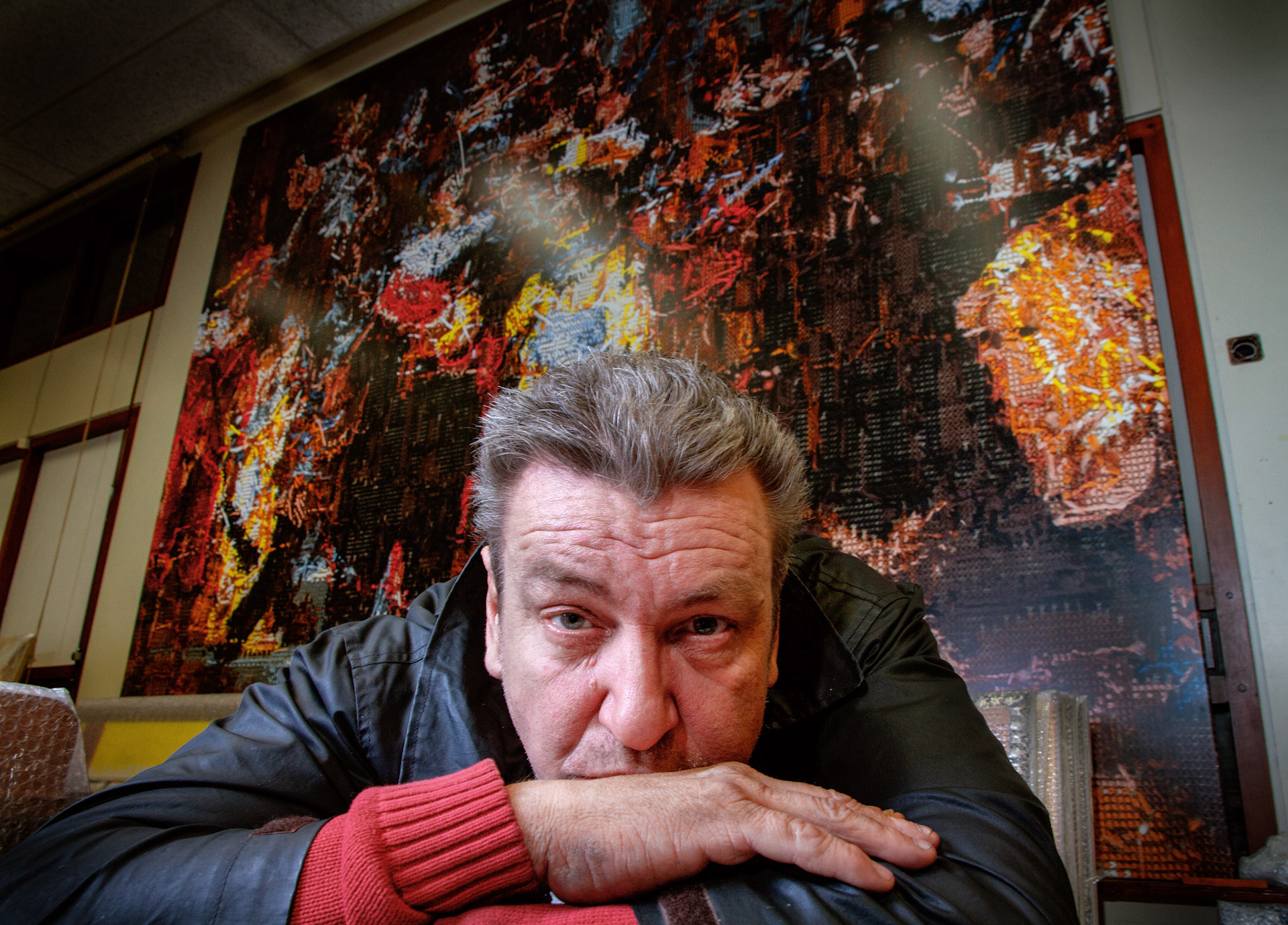 Portret of Artist Rob Scholte