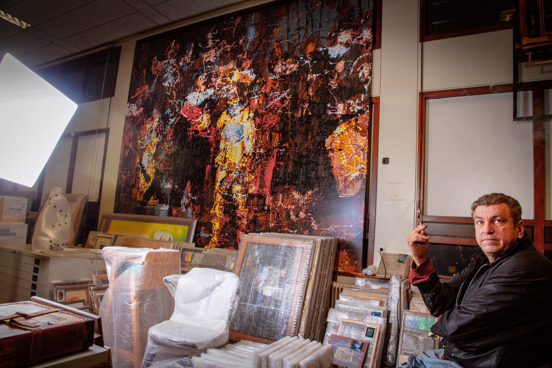 Portret of Artist Rob Scholte