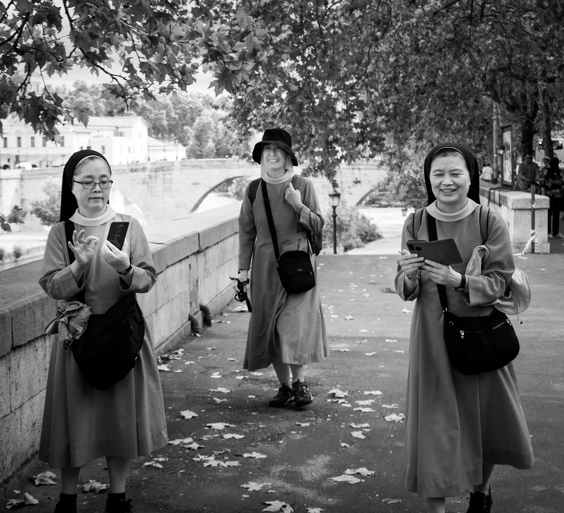 Three nuns in Florence