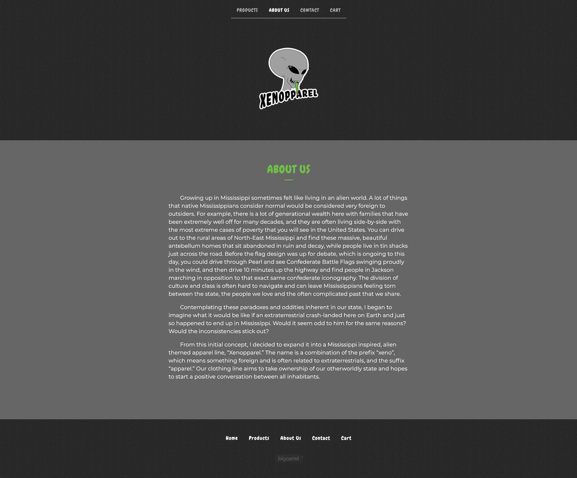 About Us Page