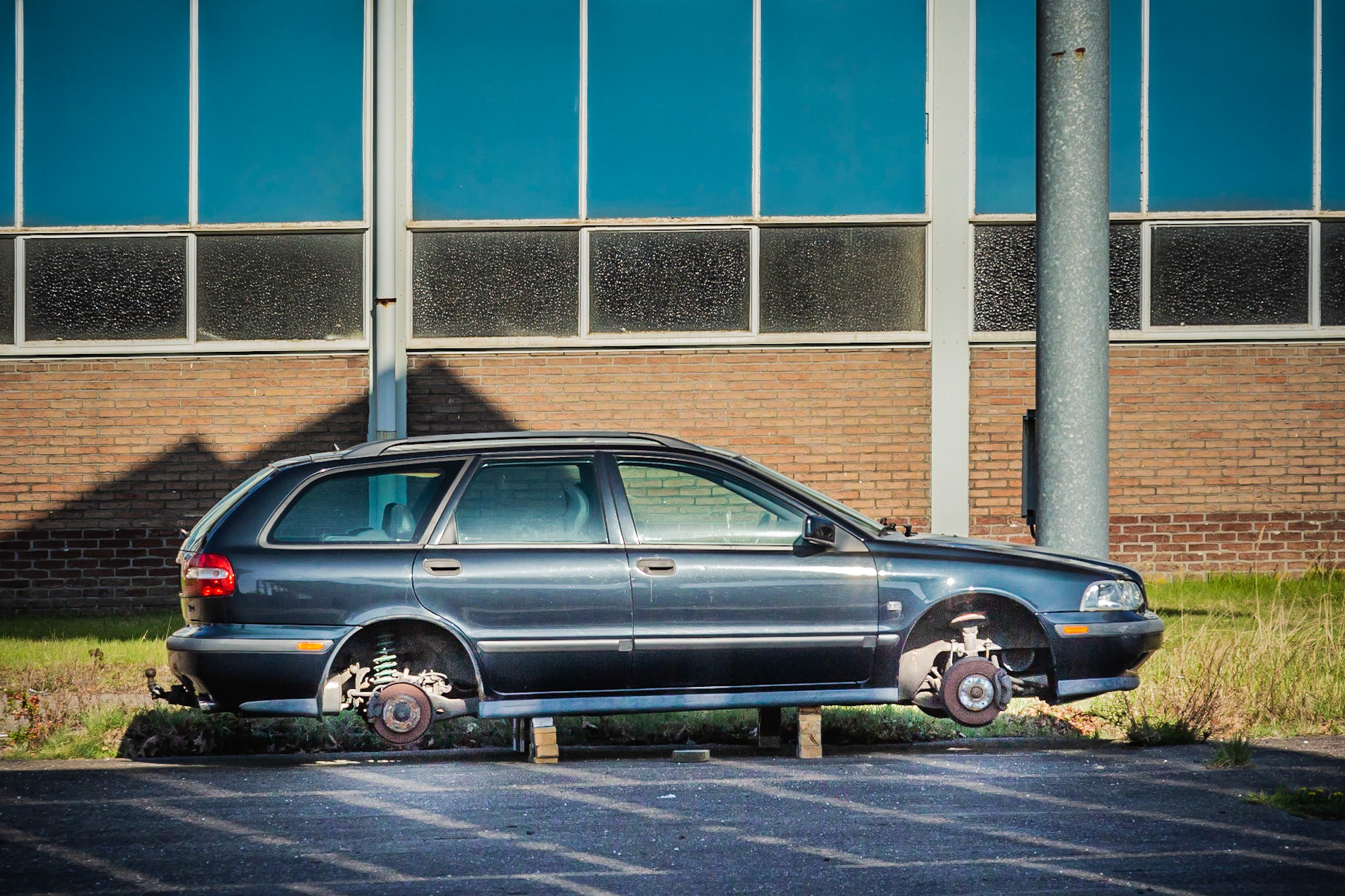 Oh...my car.
