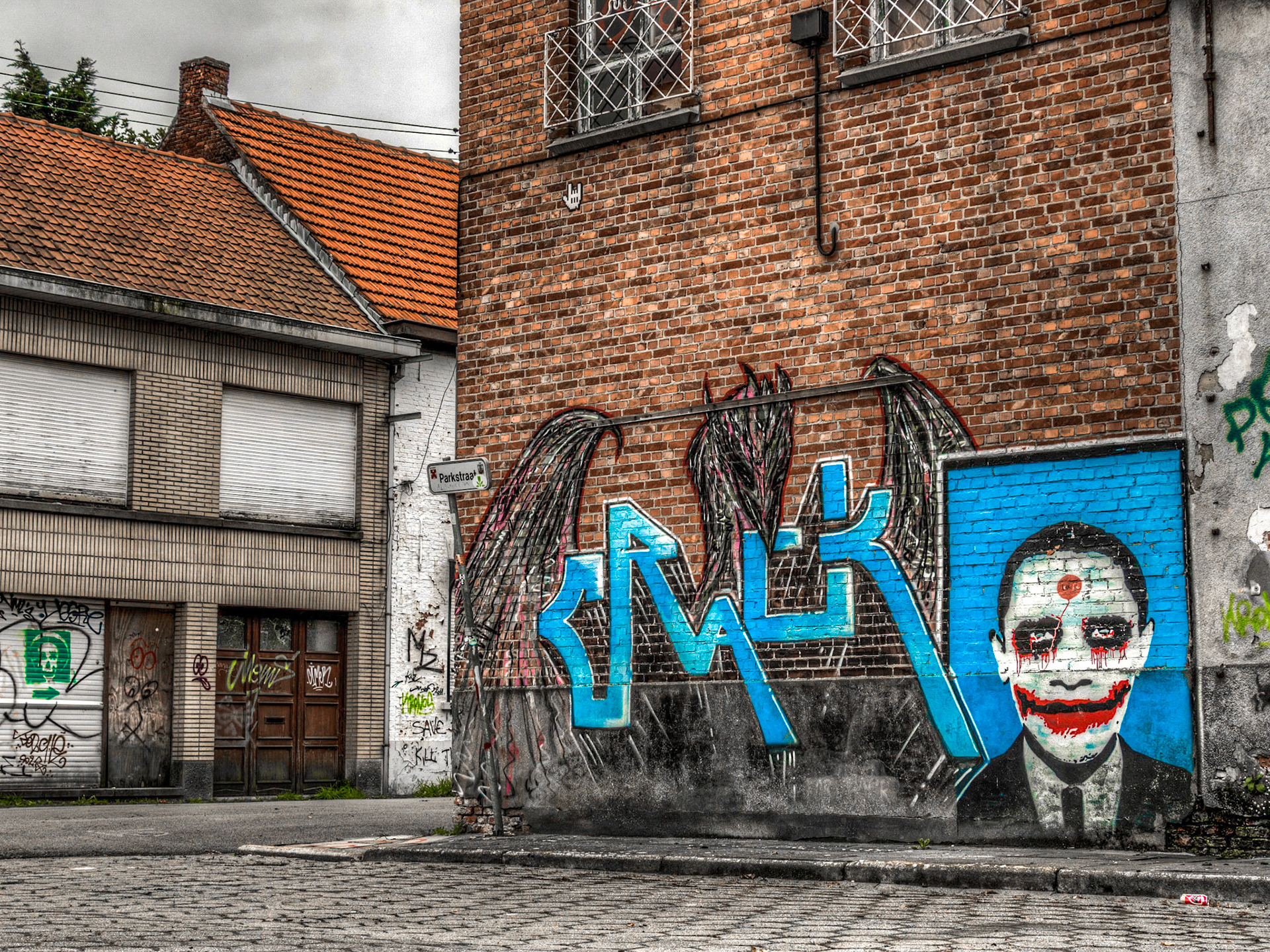 The Joker in 'Doel'.