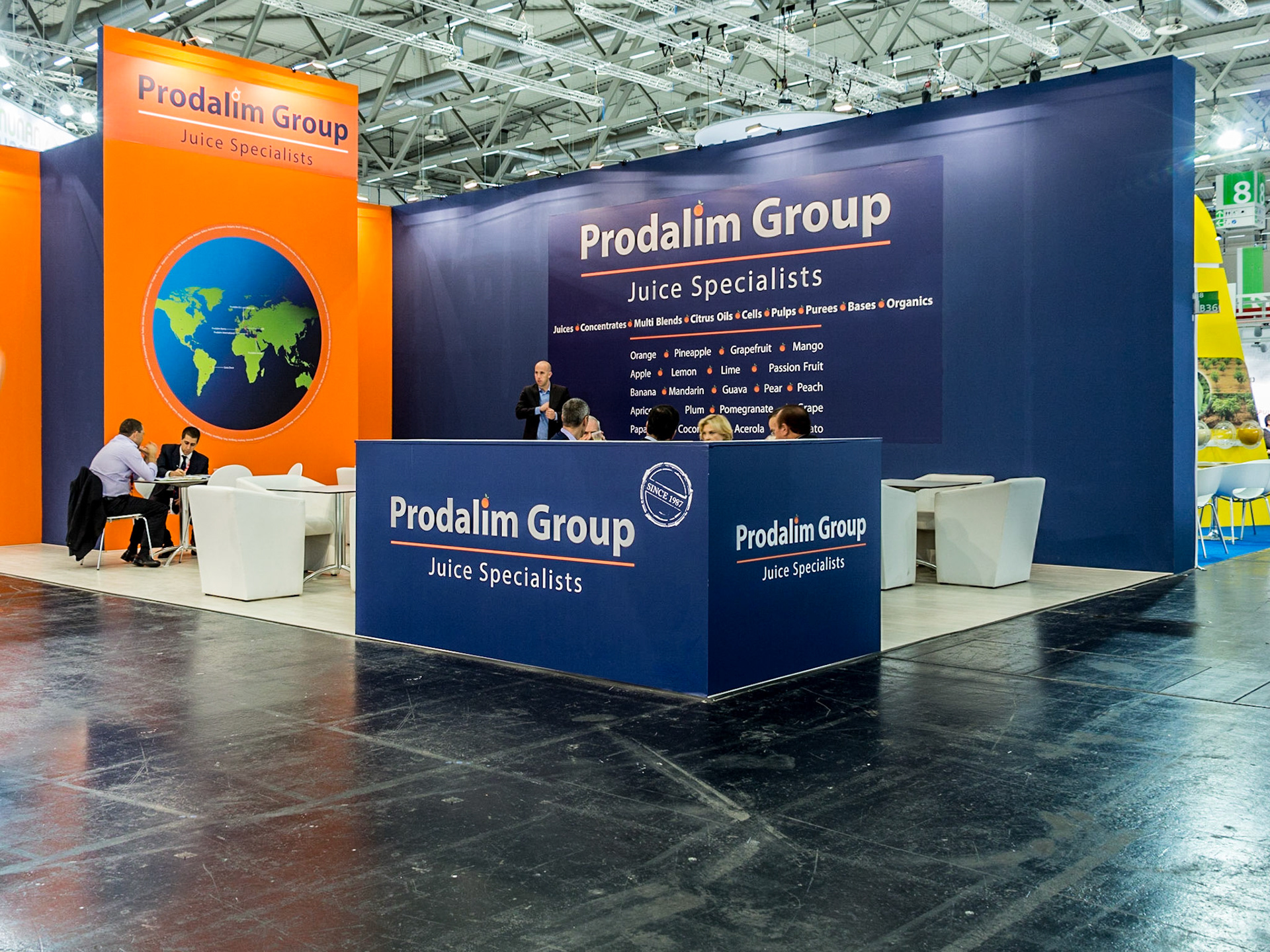 Prodalim group stand, Anuga Fair, Koeln Germany