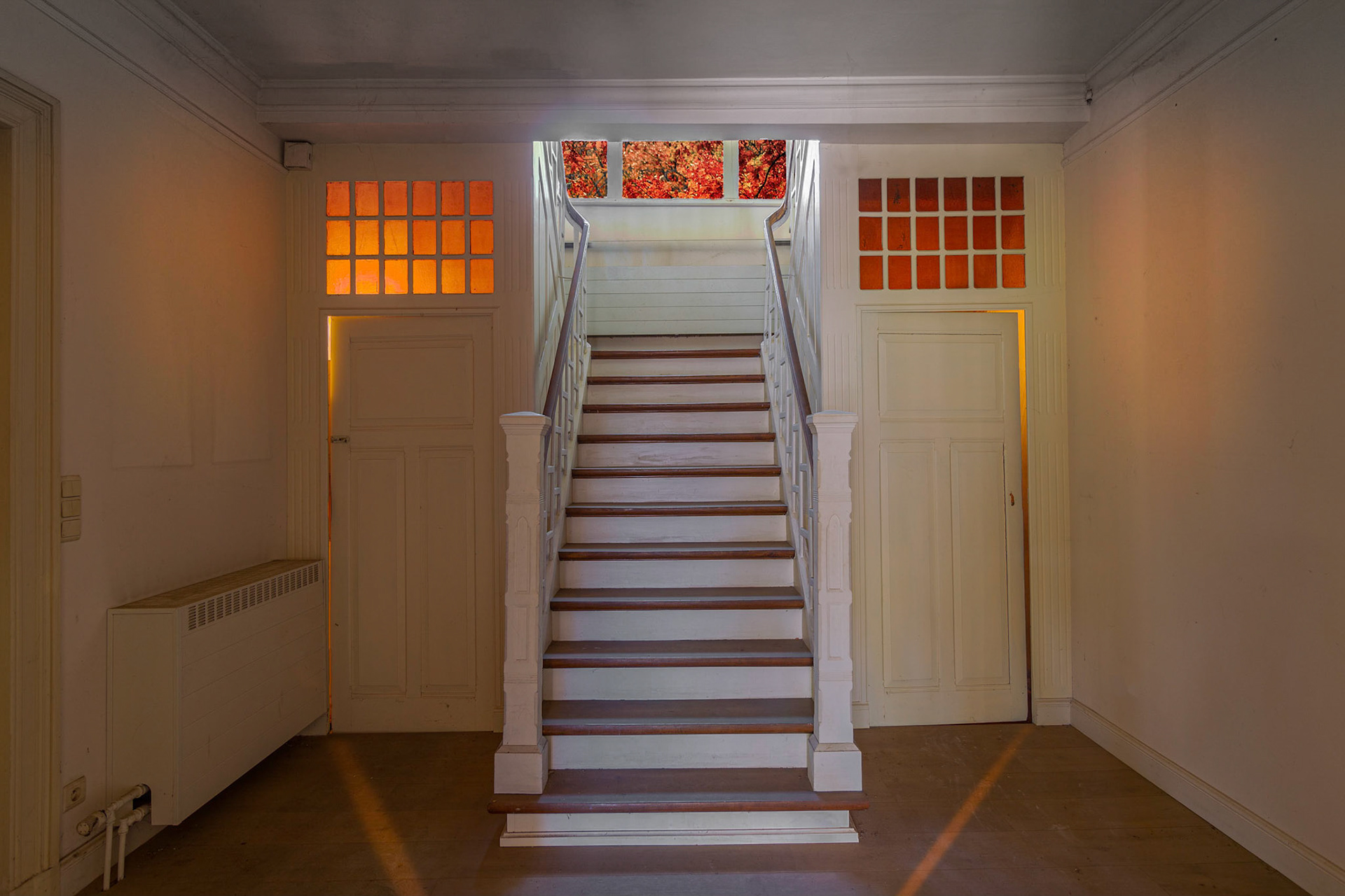 De oude trap in Vill'Artistiek