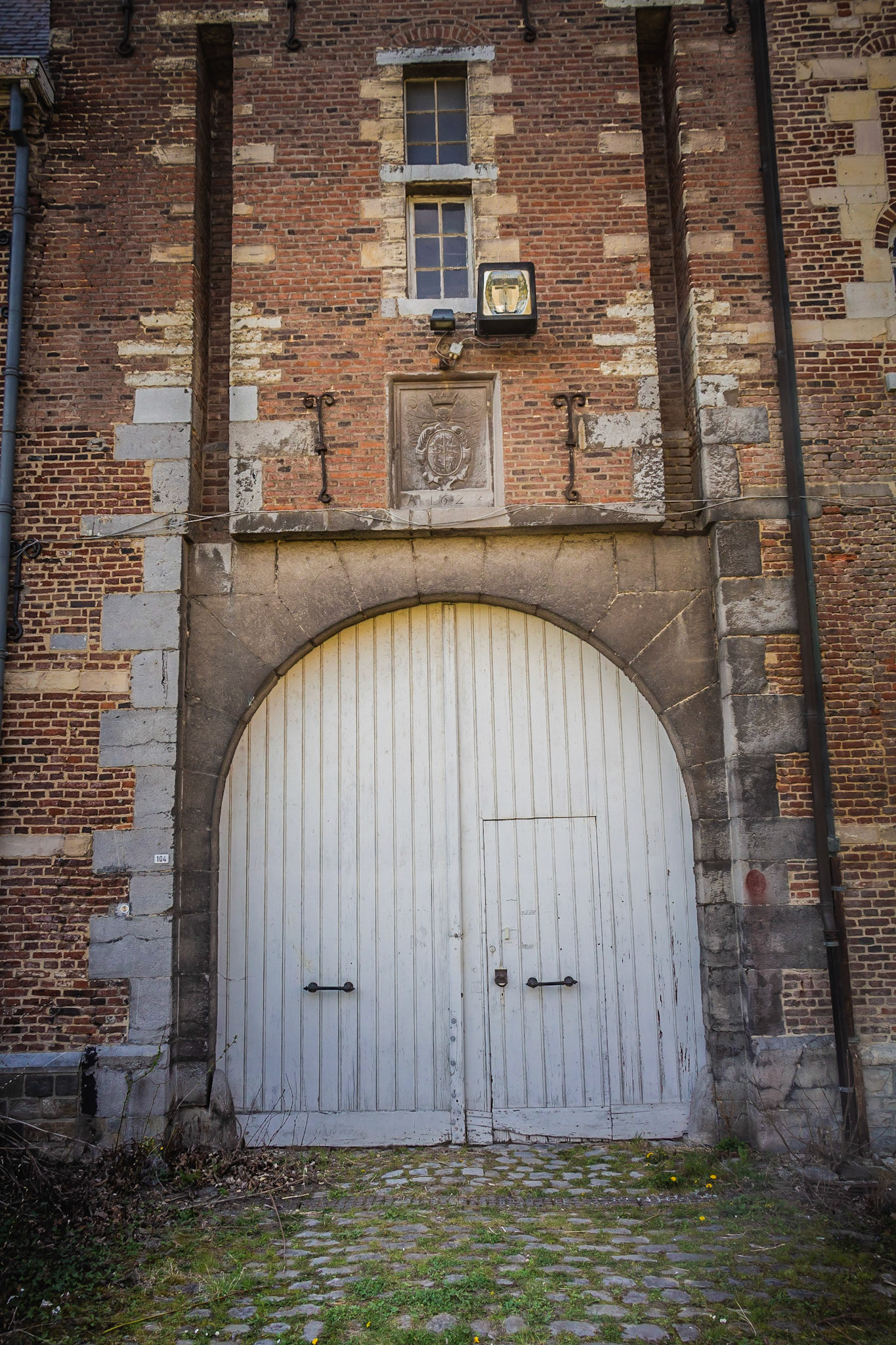 The back entrance.