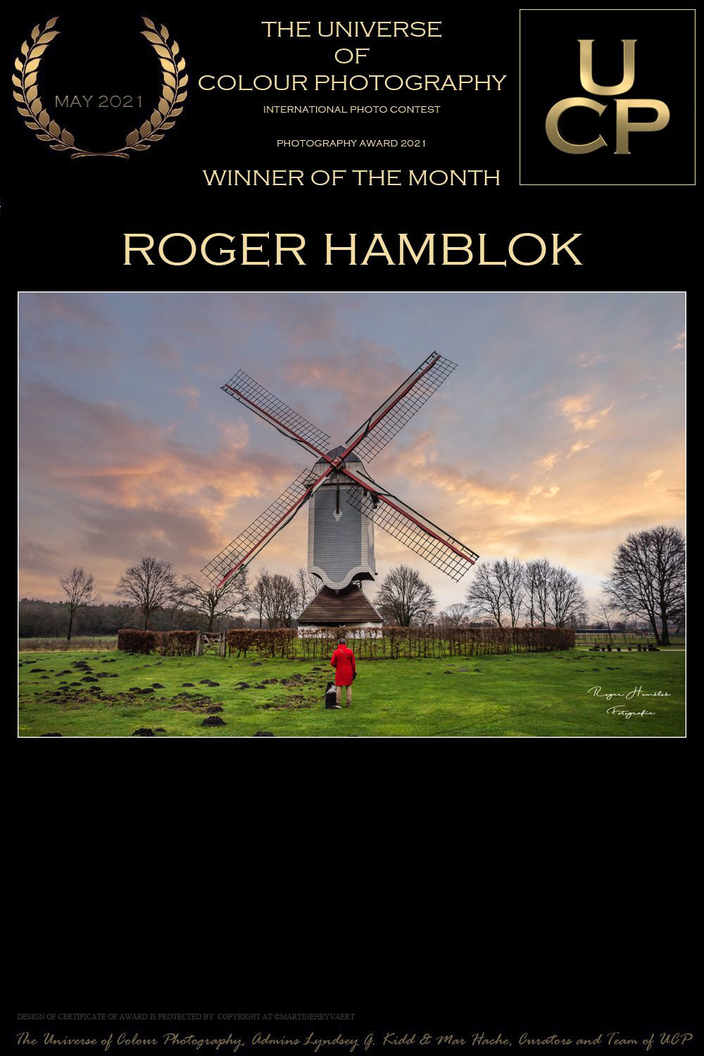 Winnaar van de maand Mei 2021 bij "The universe of colour photography"