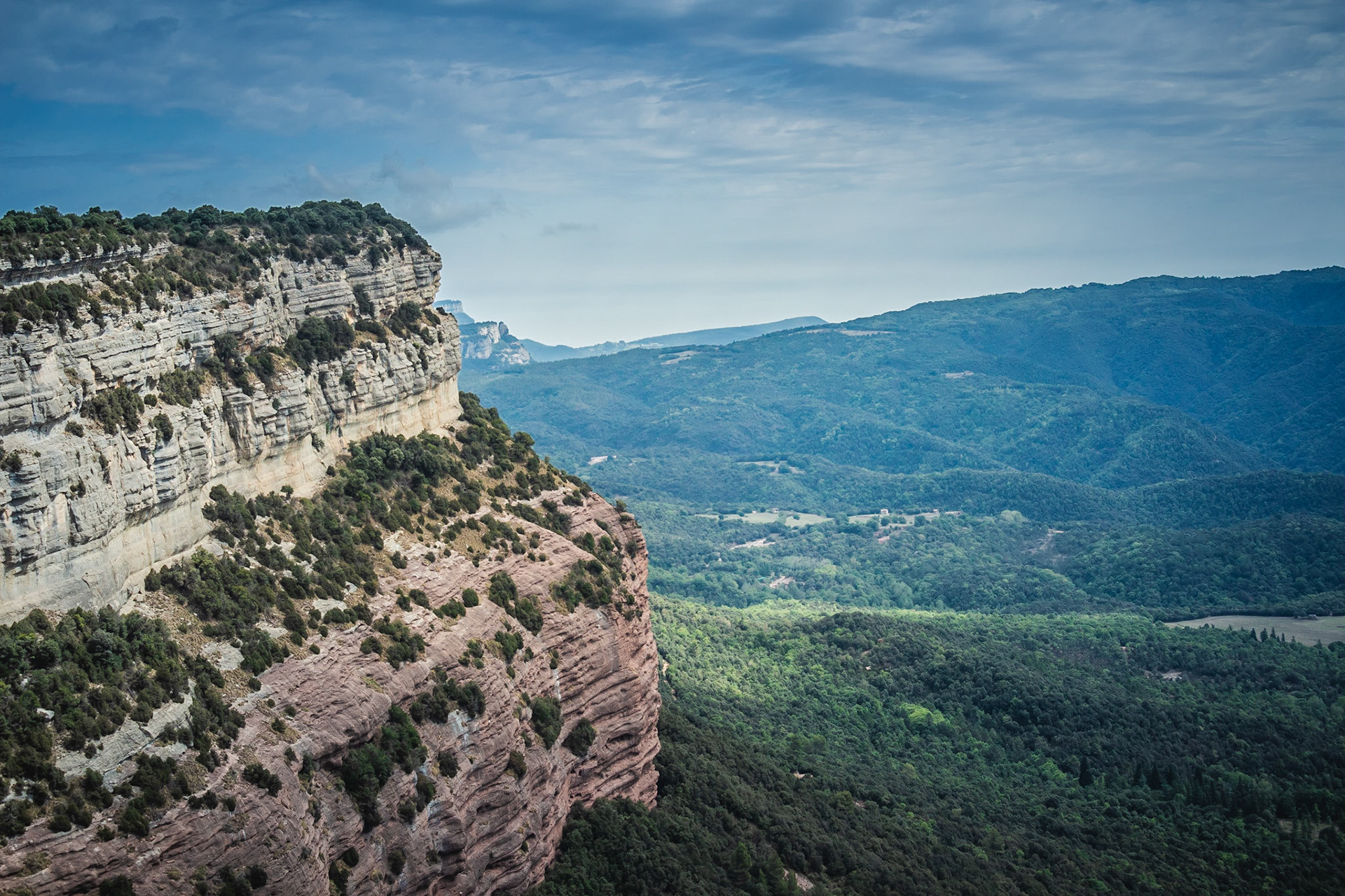 Canyons in  de Osona regio.