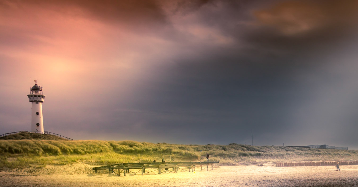Vuurtoren in Egmond aan zee