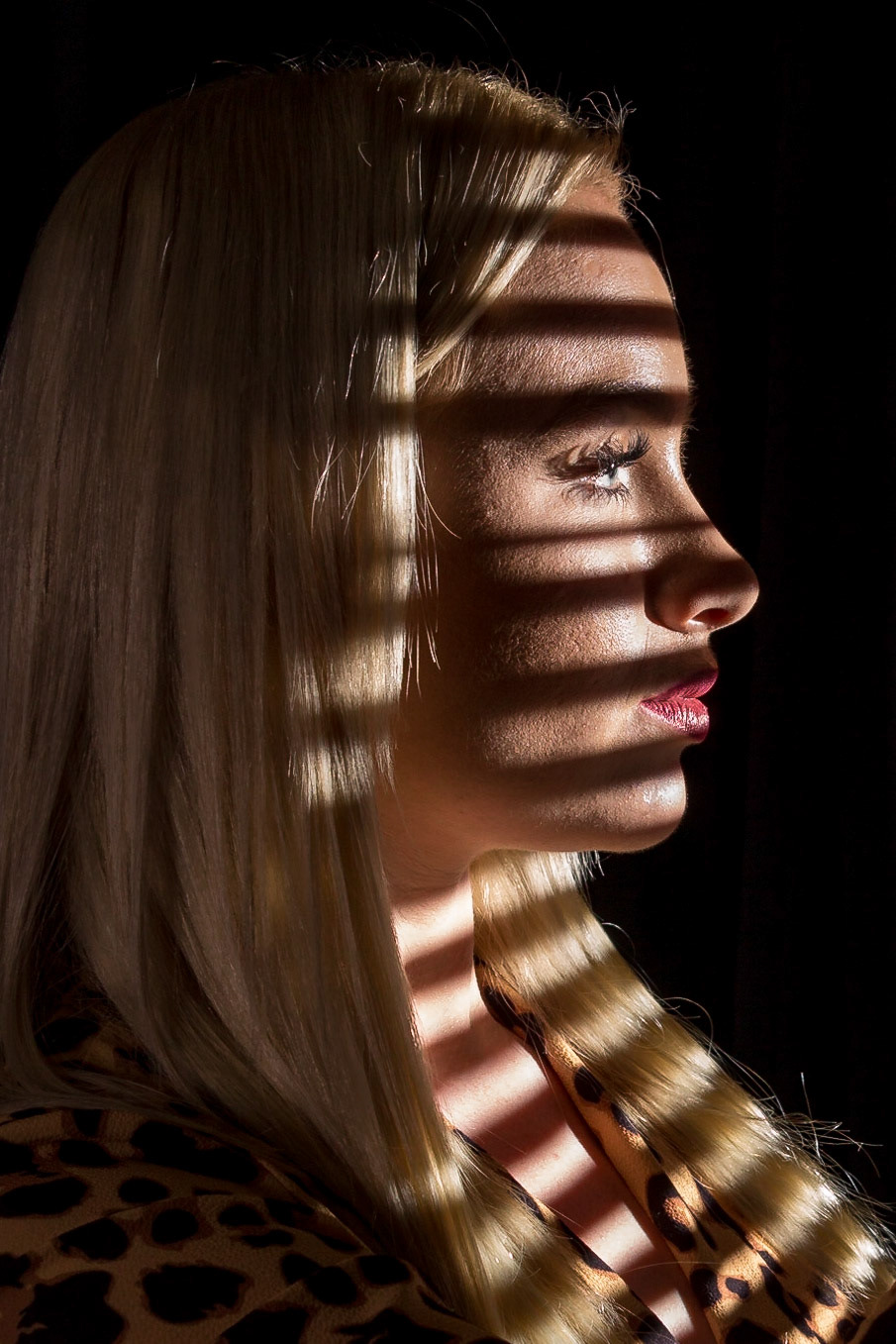 Model Anaïs voor luxaflex met flits.