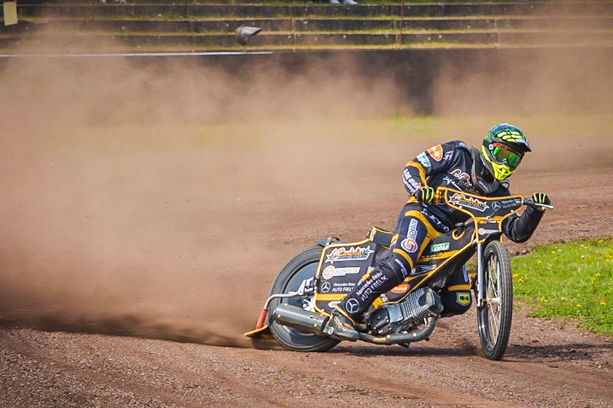 Speedway op het circuit van Heusden Zolder (Helzold).