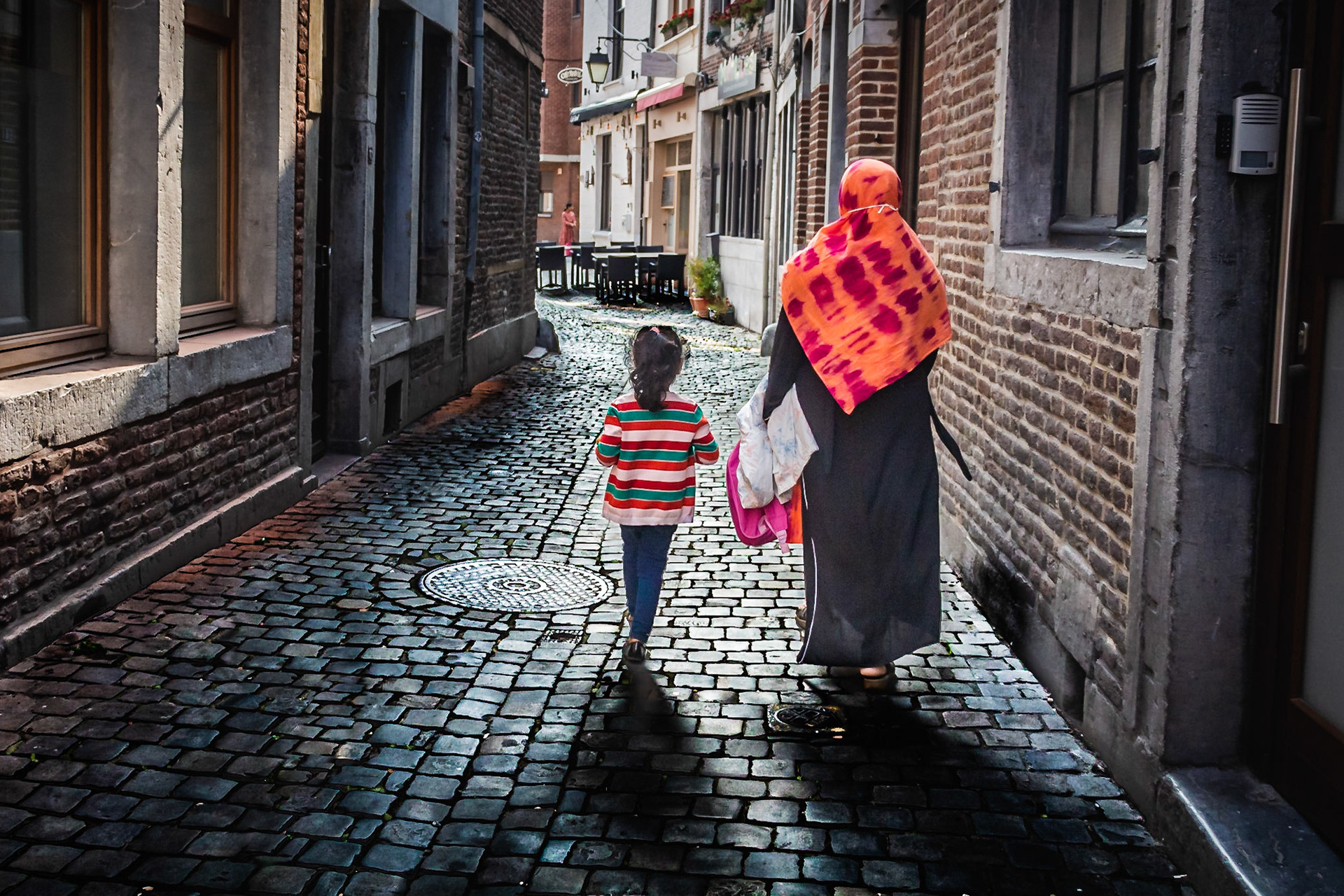 A small alley.