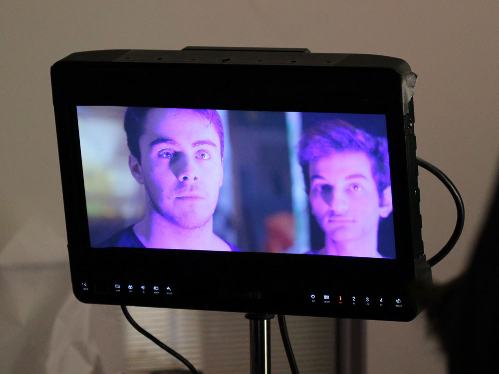 Filming in progress