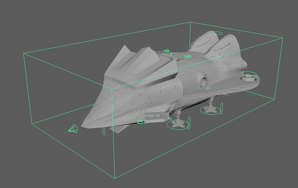 Spaceship rig WIP