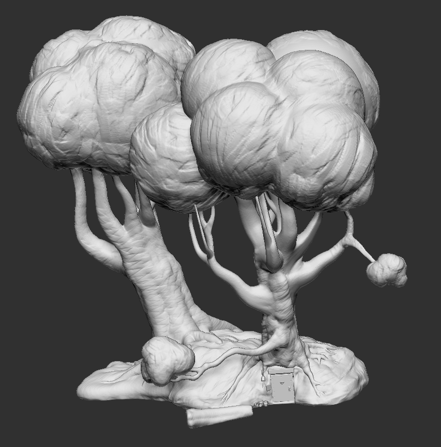 Pooh's House (ZBrush)