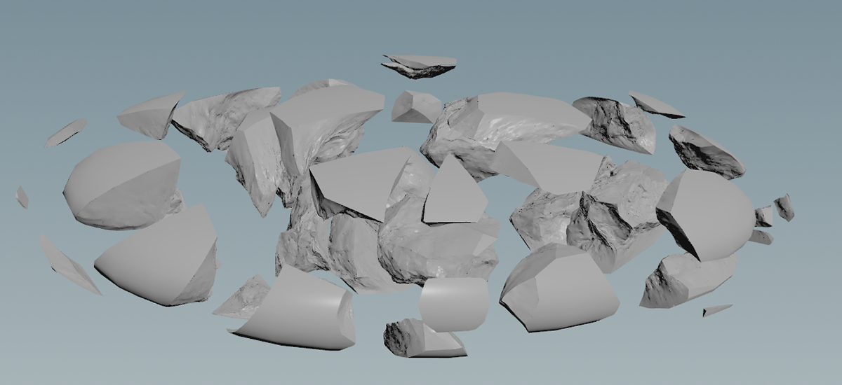 Bean fracturing test