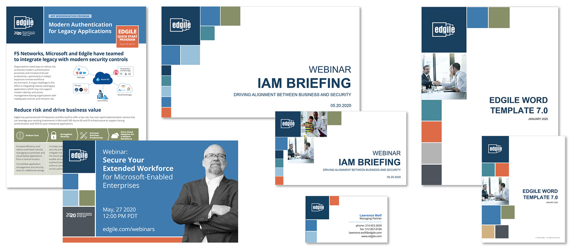 New Branding Exploration for Edgile